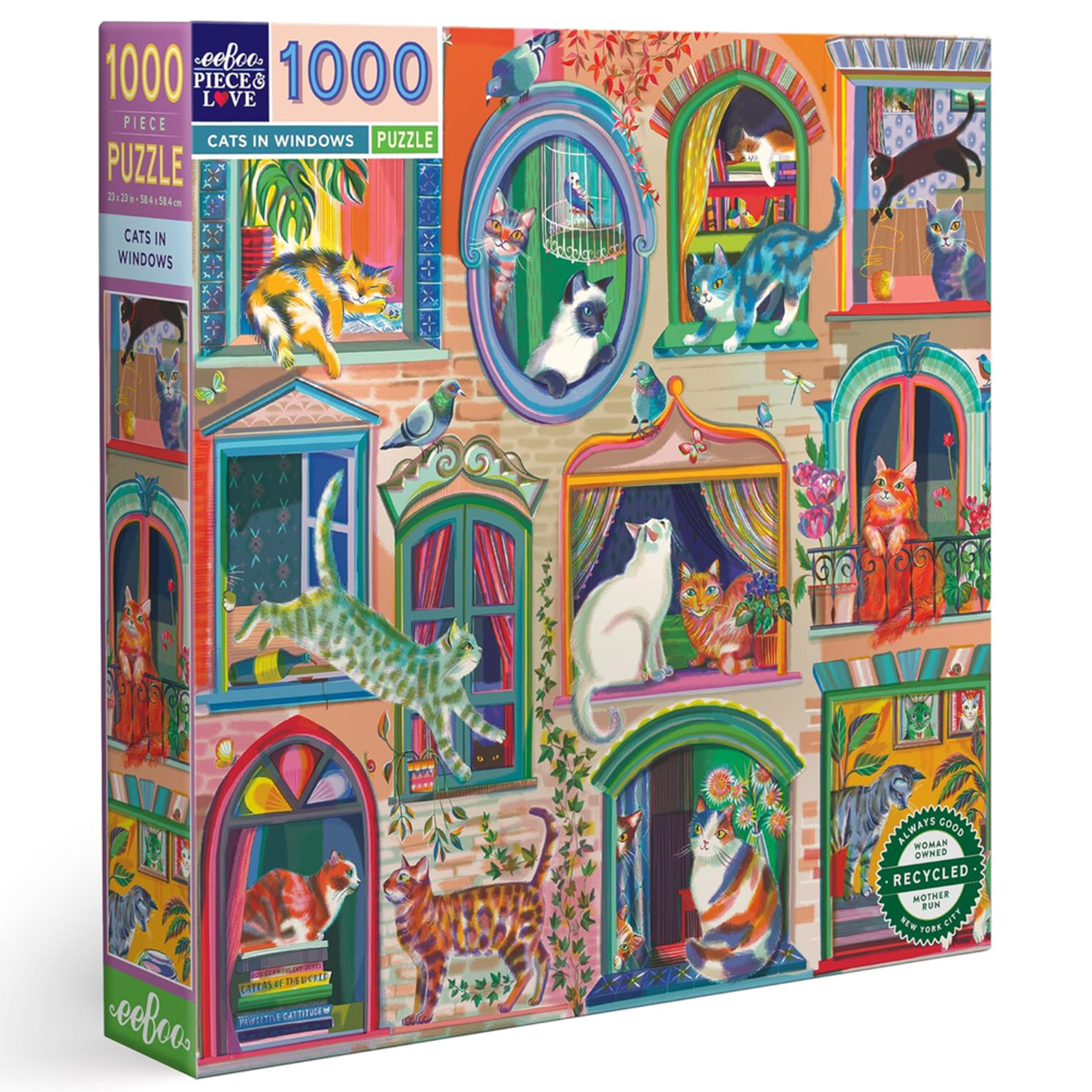 eeBoo Cats in Windows 1000pc