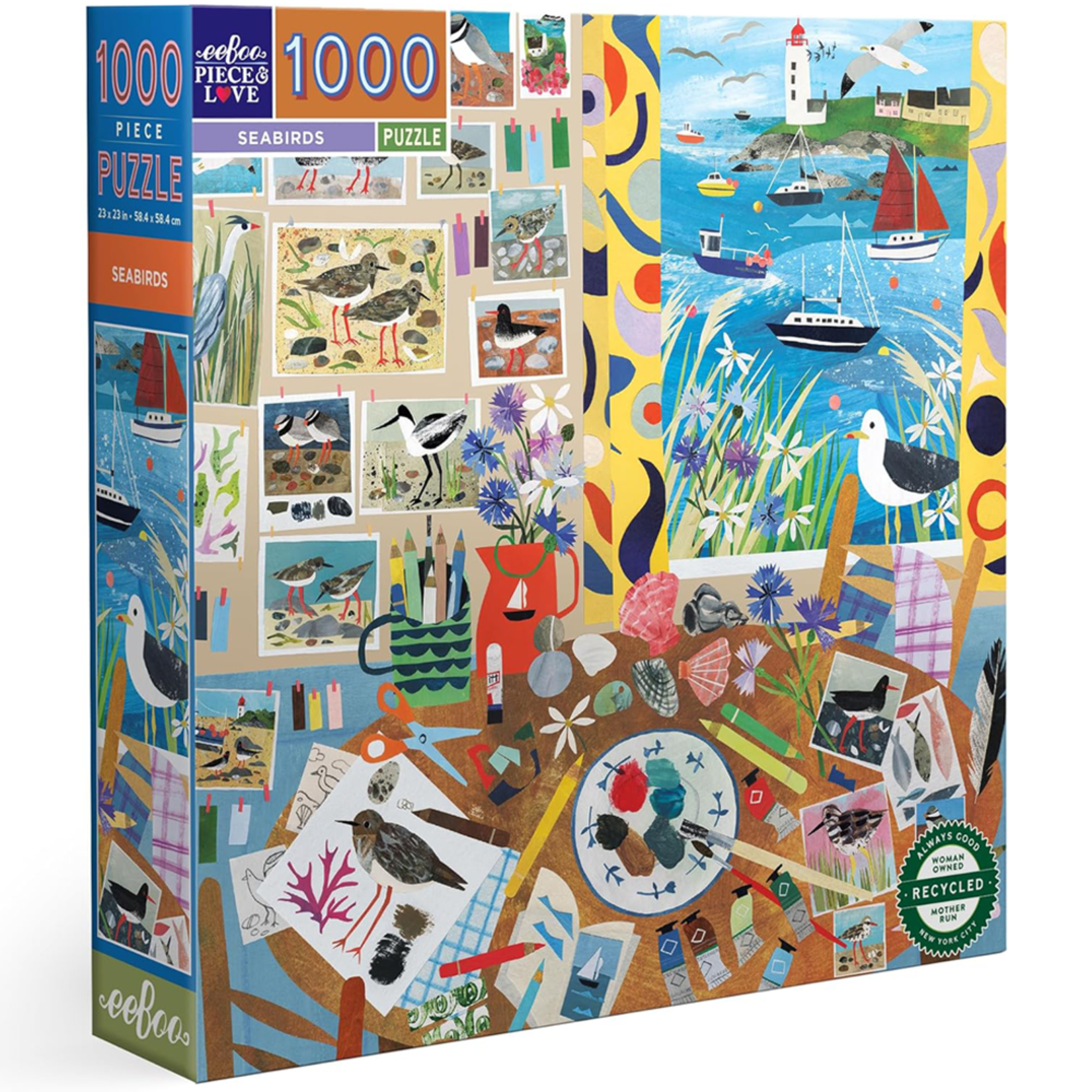 eeBoo Seabirds 1000pc