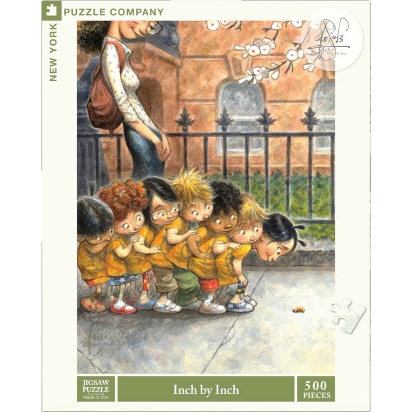 New York Puzzle Co Peter de Sève: Inch by Inch 500pc