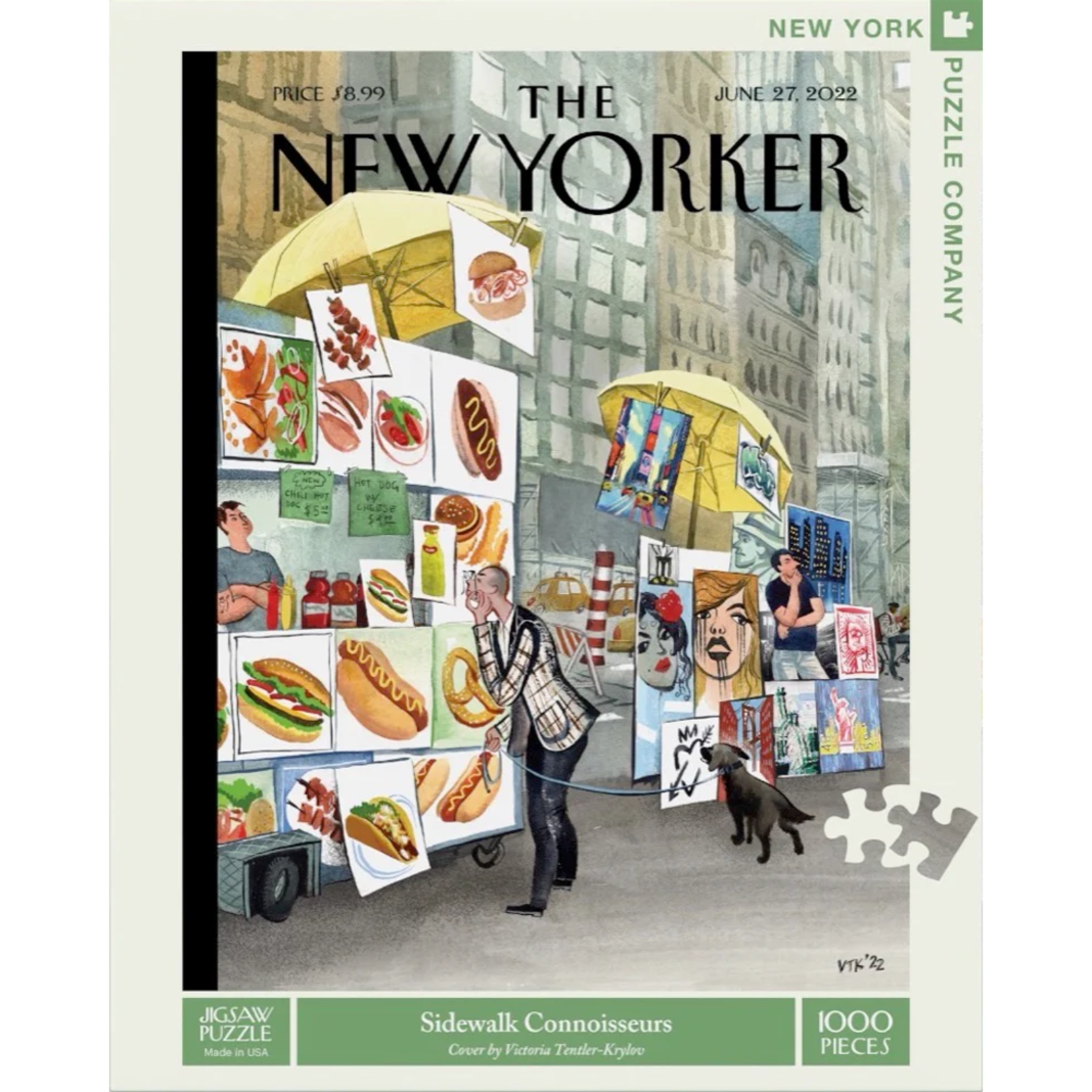 New York Puzzle Co NY: Sidewalk Connoisseurs 1000pc