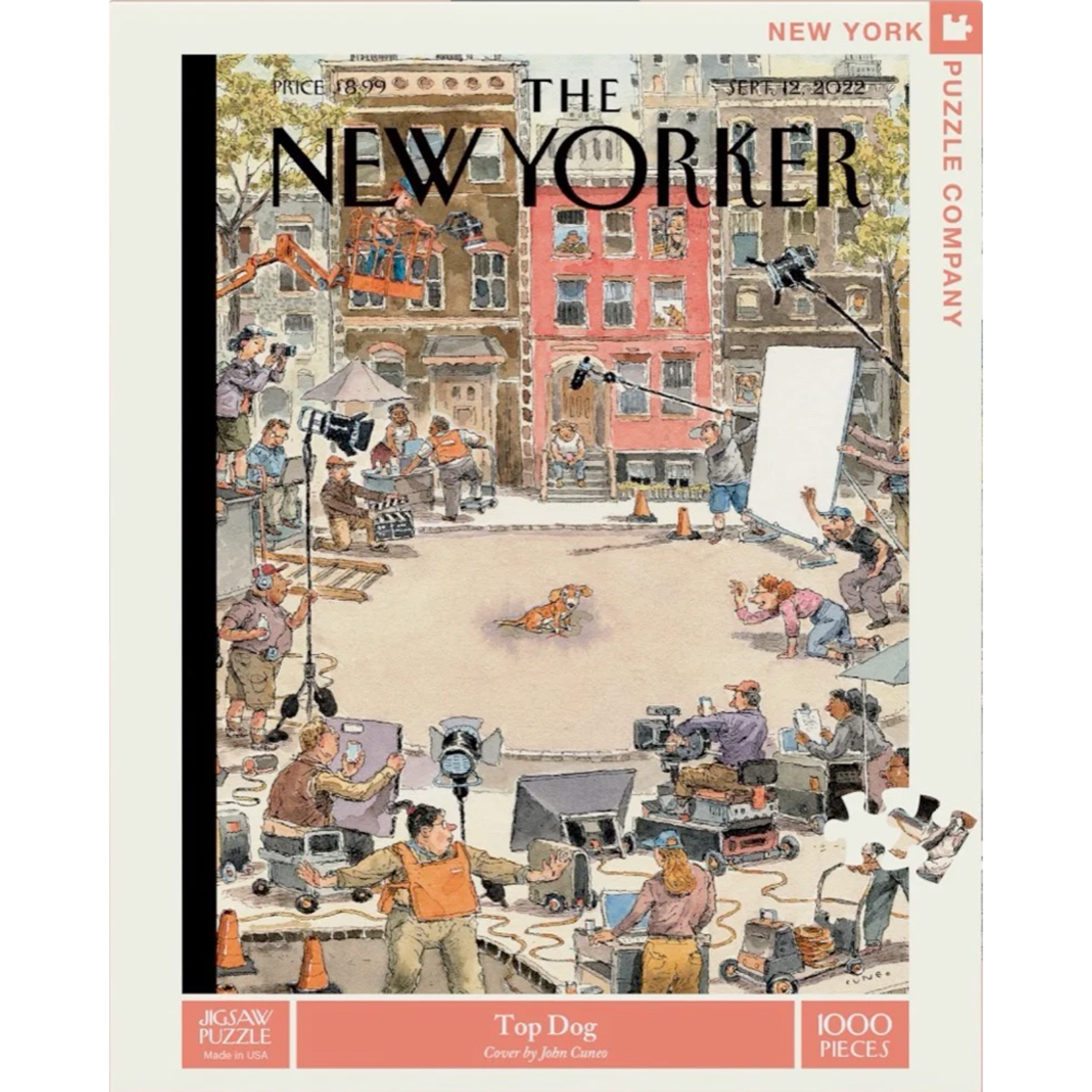 New York Puzzle Co NY: Top Dog 1000pc
