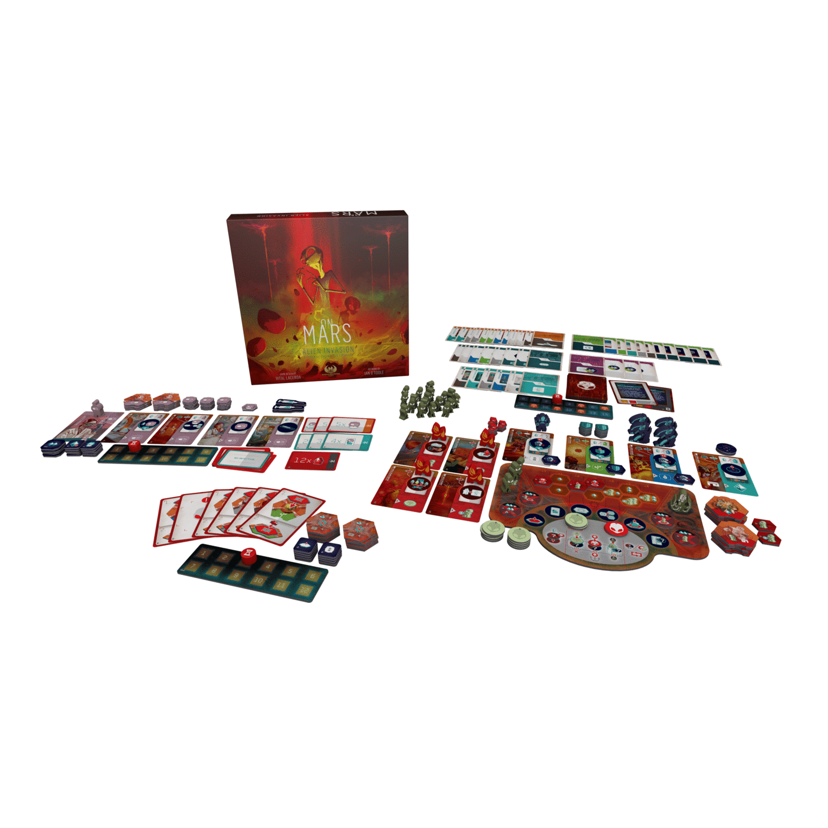 Eagle-Gryphon Games On Mars: Alien Invasion Exp