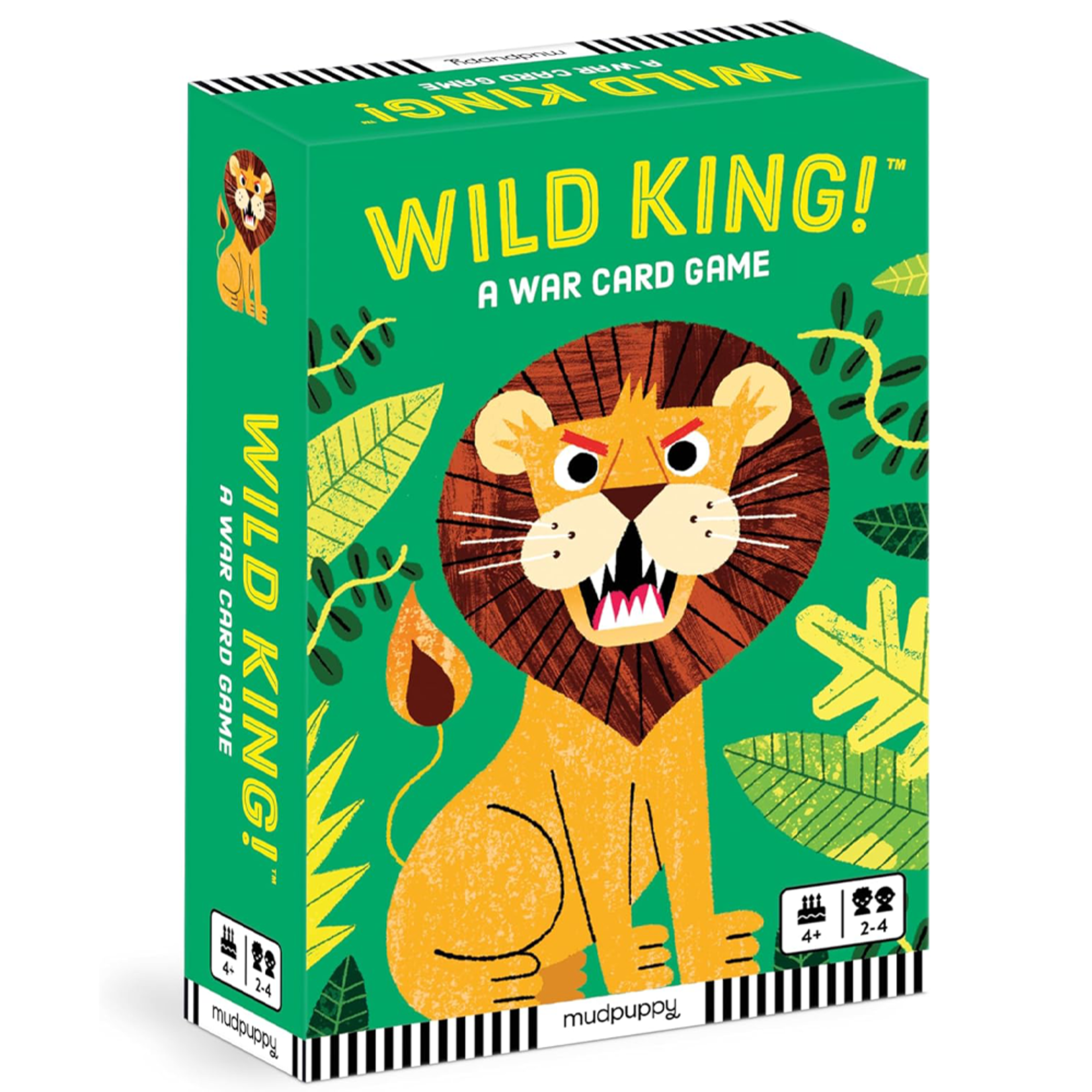 Mudpuppy Wild King! A War Card Game