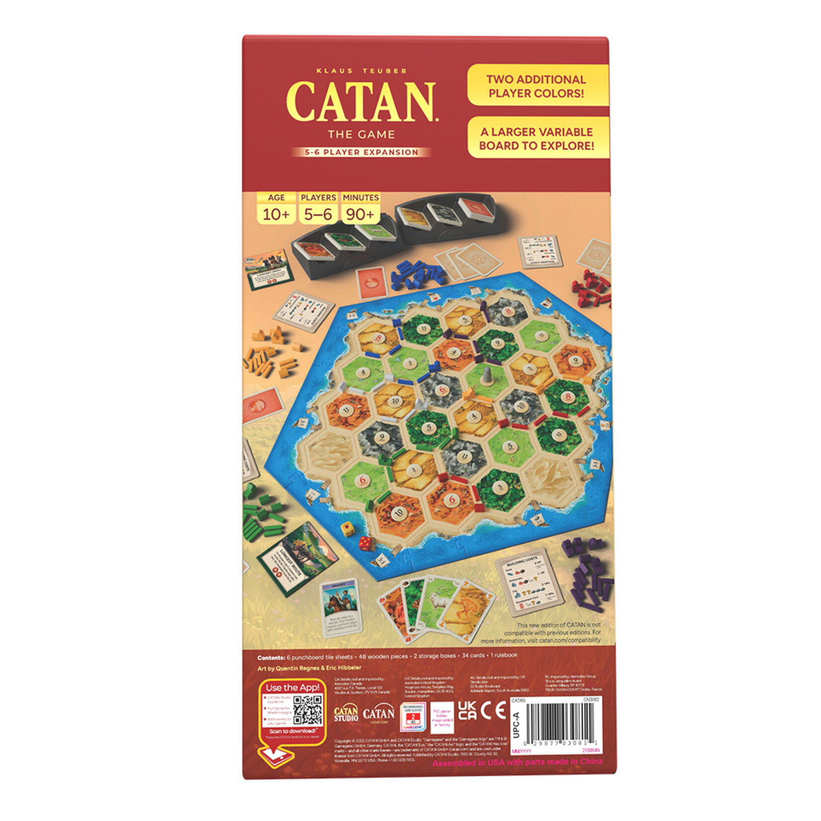 Catan Studio Catan 6th Ed: 5-6 Player Extension