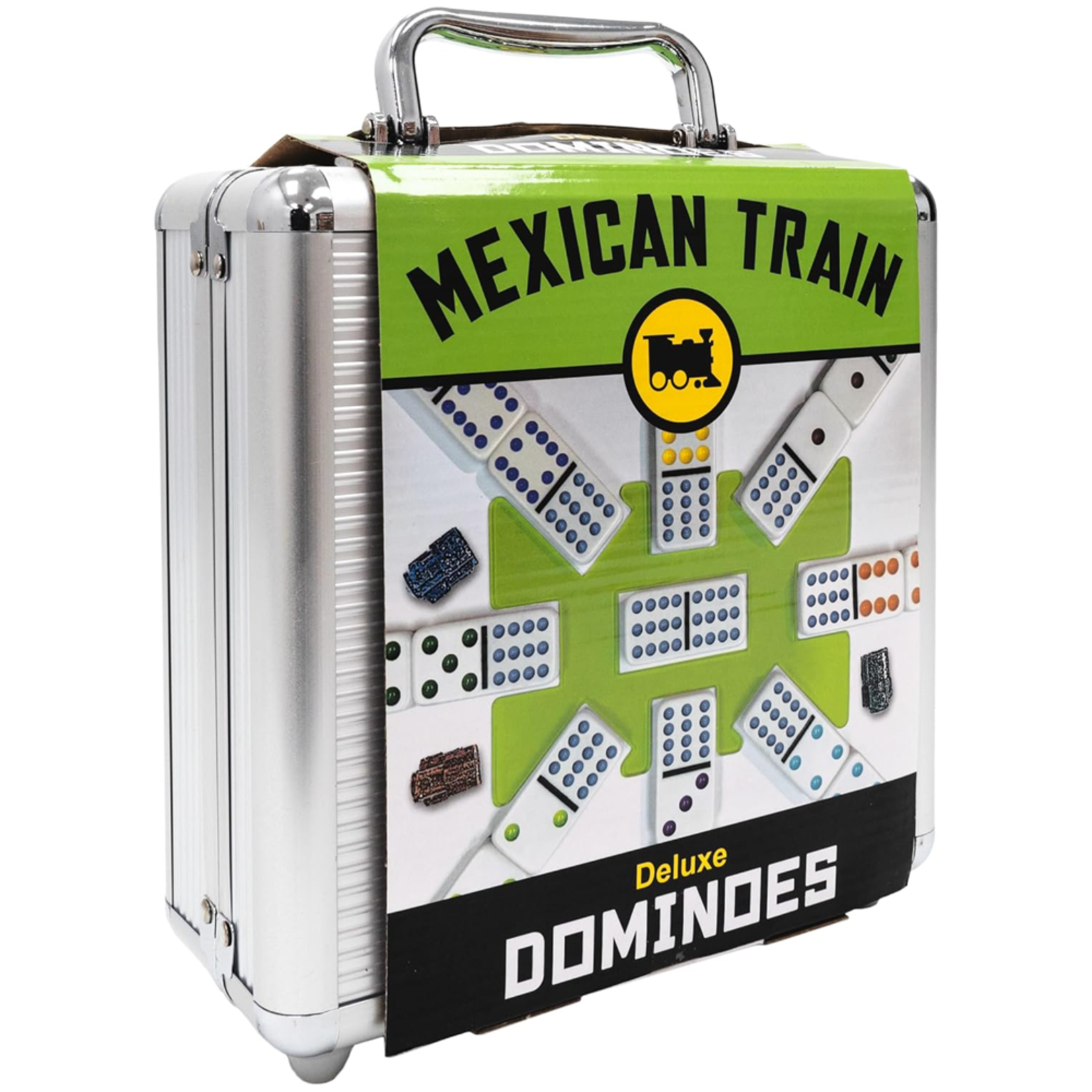 University Games DOMINOES: Mexican Train Deluxe - Double 12's  (Case)