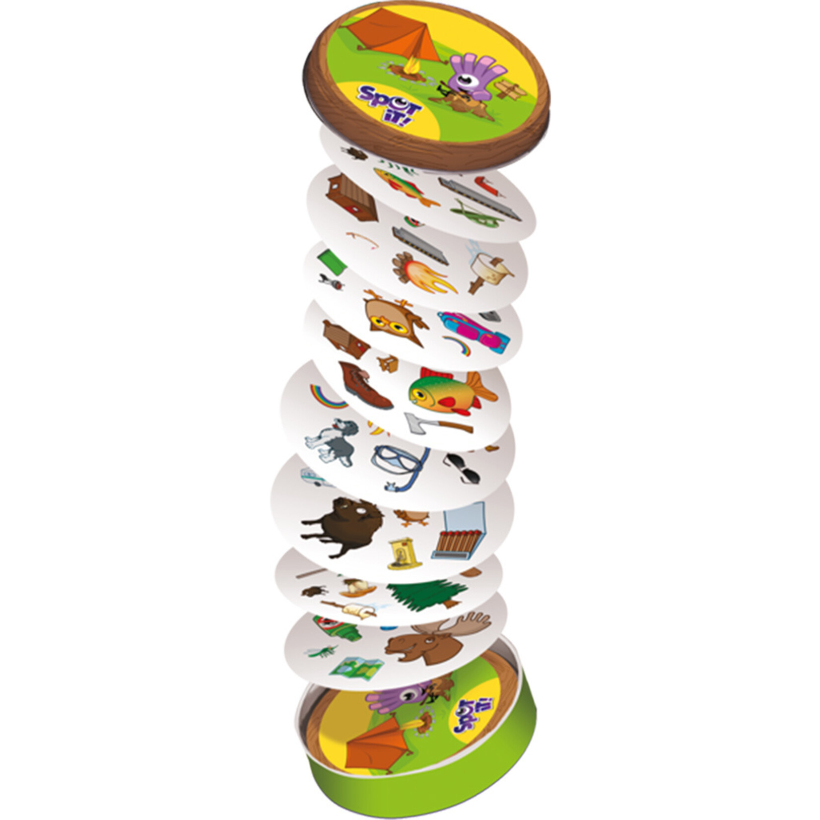 Zygomatic Spot It! Camping - Eco Tin