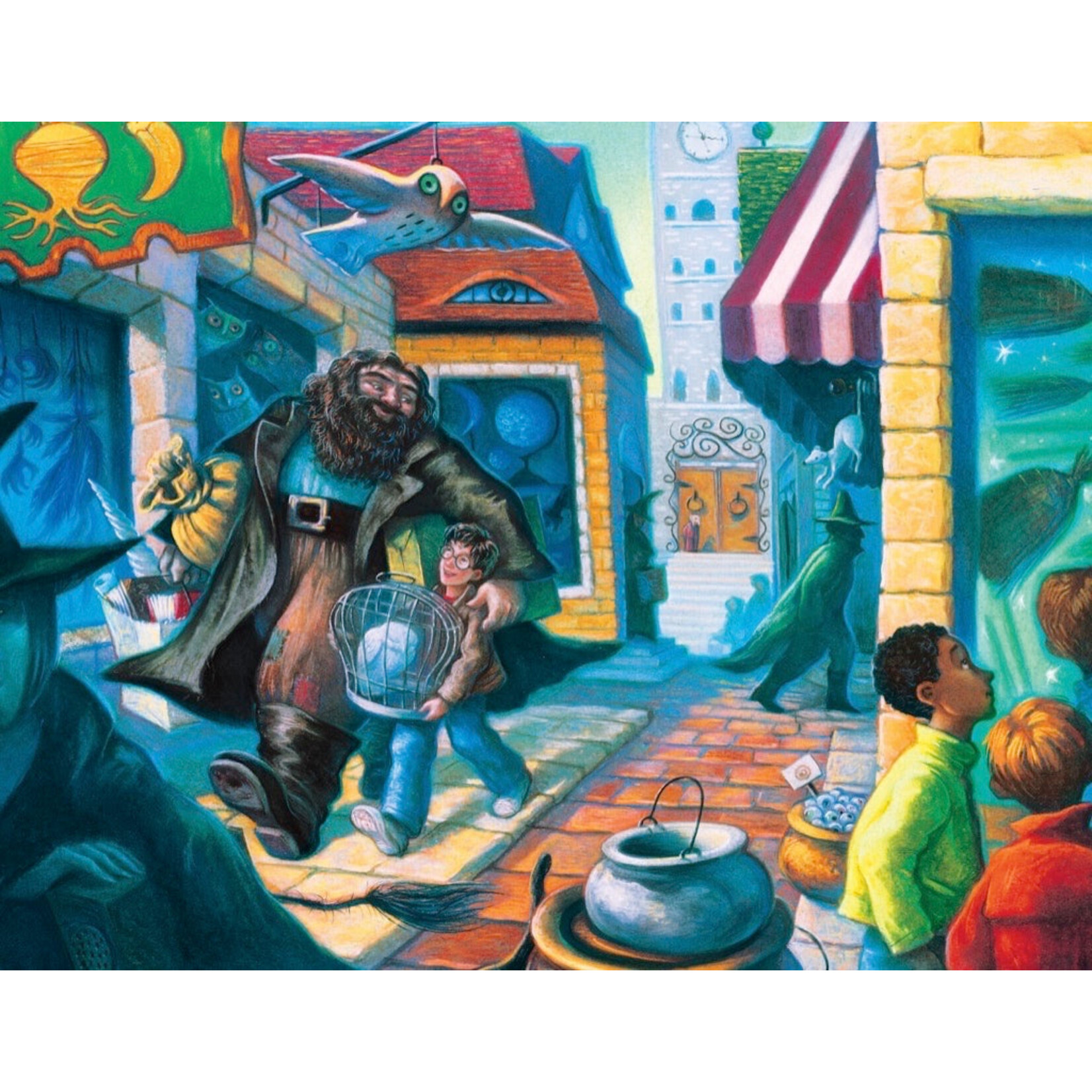 New York Puzzle Co Harry Potter: Diagon Alley Mini 100pc