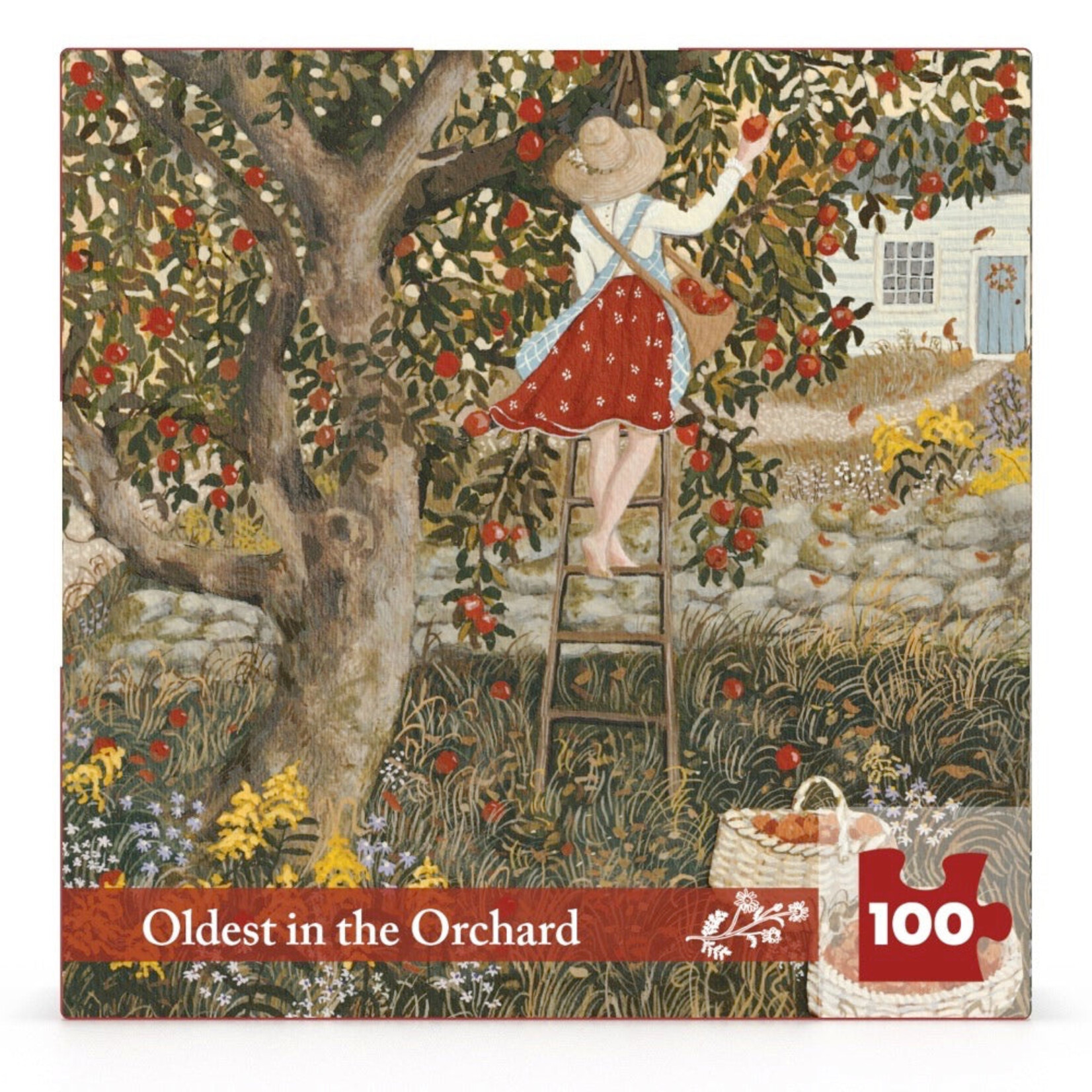New York Puzzle Co Loré Pemberton: Oldest in the Orchard Mini 100pc