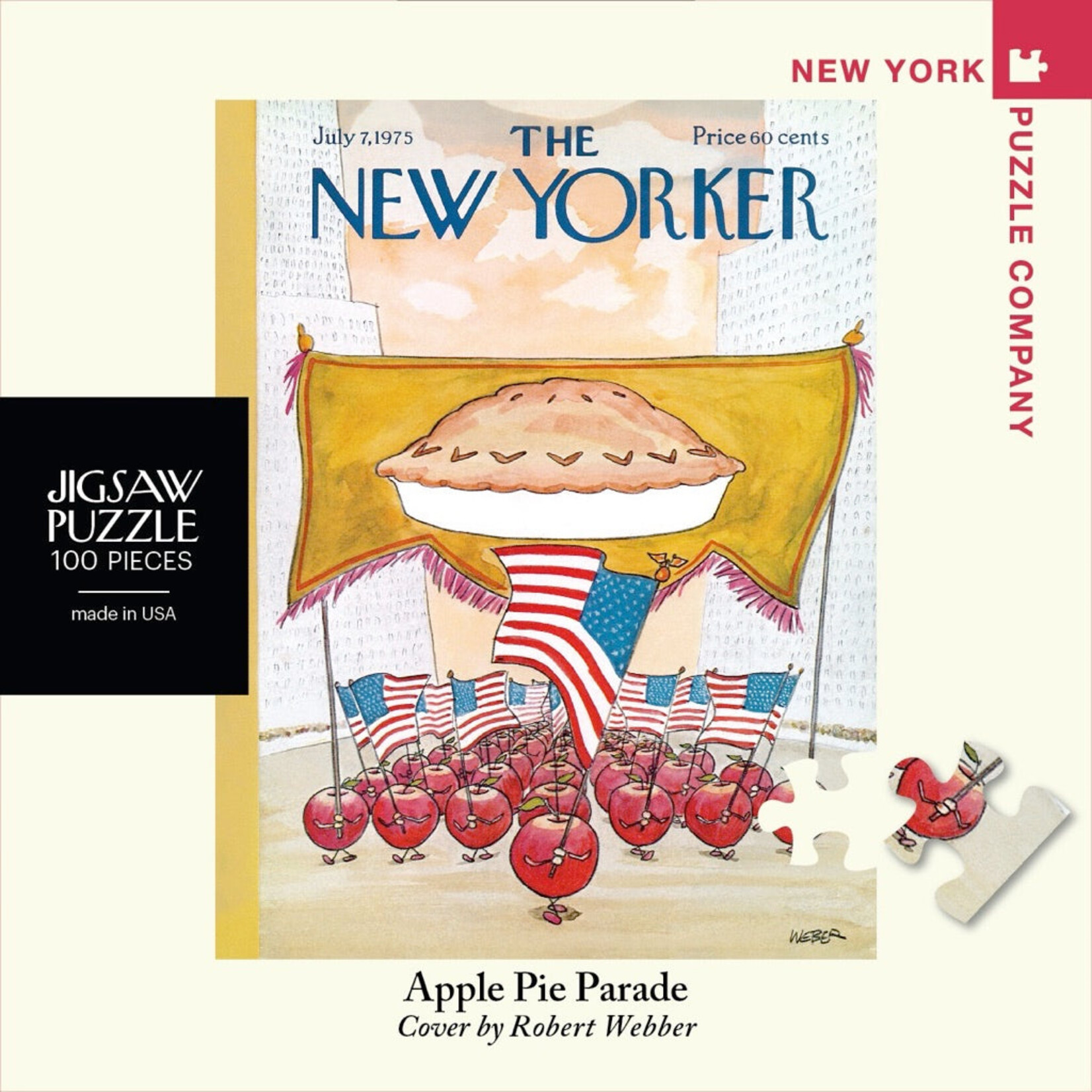 New York Puzzle Co NY: Apple Pie Parade Mini 100pc