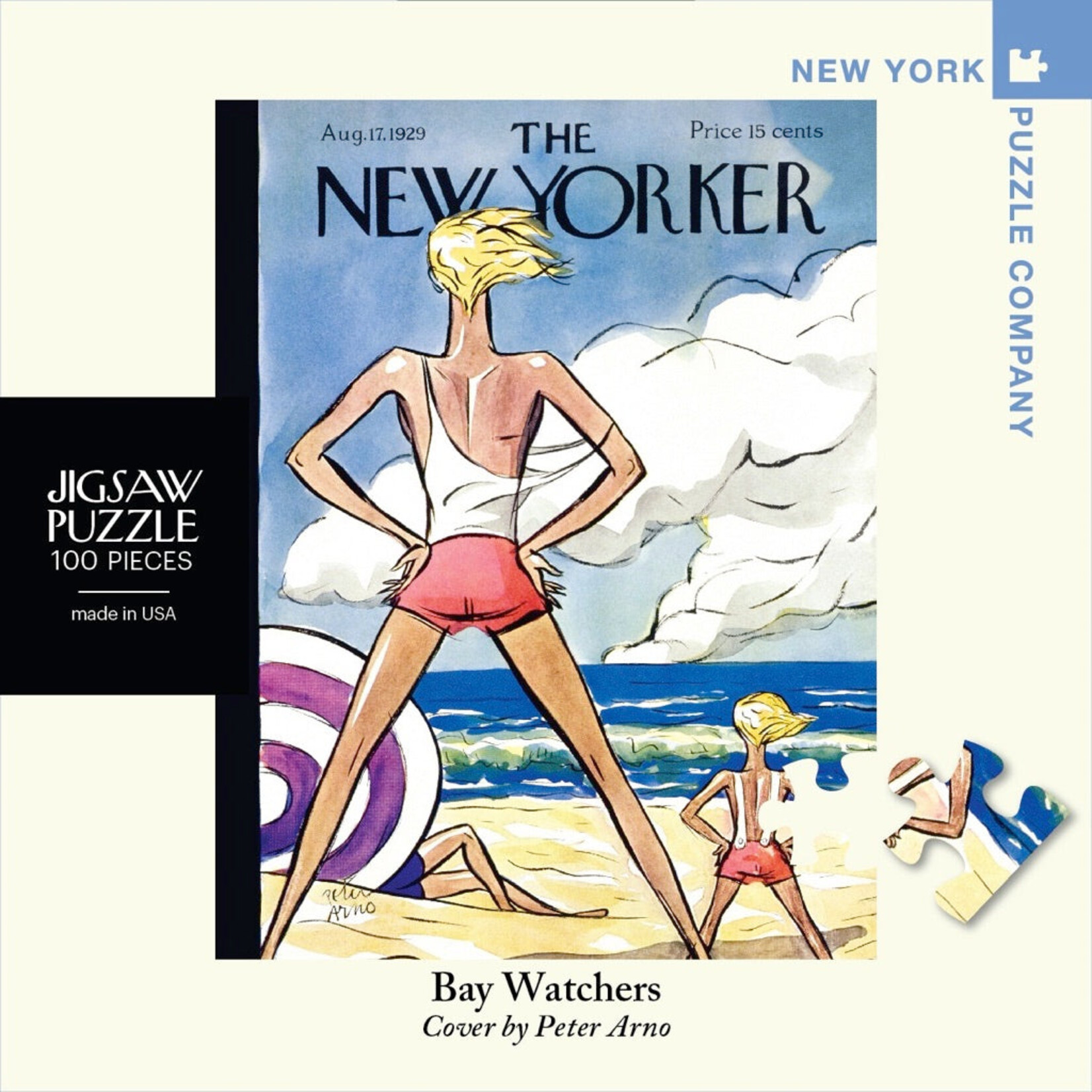 New York Puzzle Co NY: Bay Watchers Mini 100pc