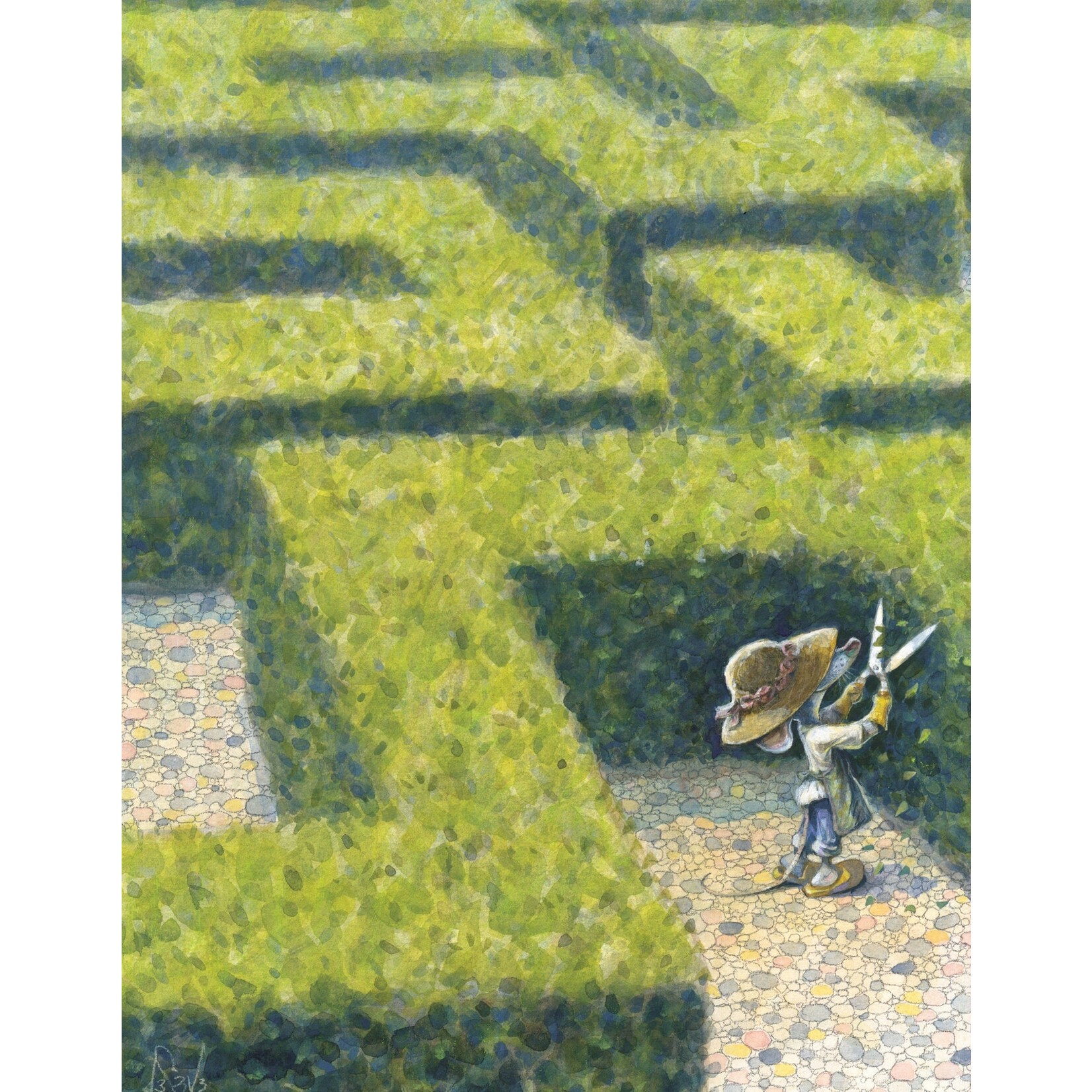 New York Puzzle Co Peter de Sève: You Know Where to Find Me Mini 100pc