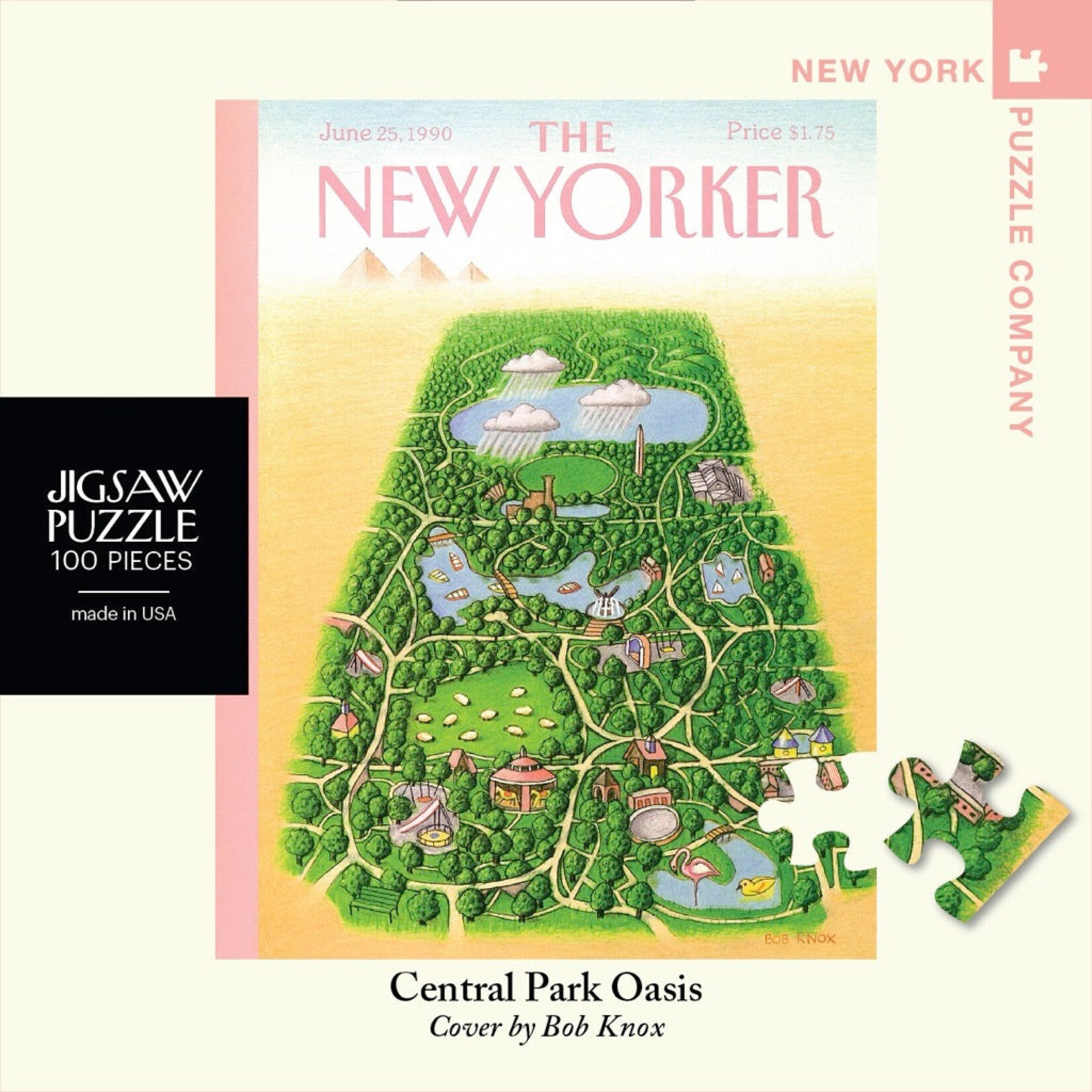 New York Puzzle Co NY: Central Park Oasis Mini 100pc