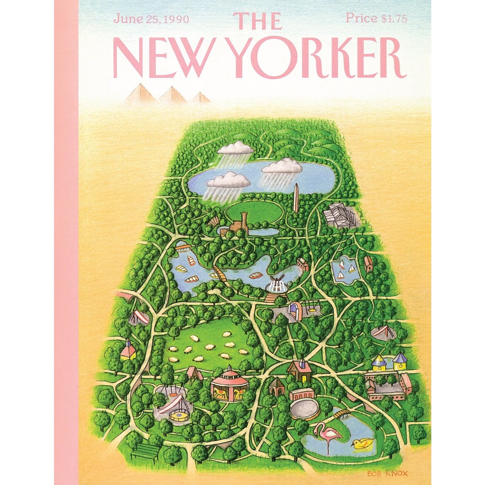 New York Puzzle Co NY: Central Park Oasis Mini 100pc