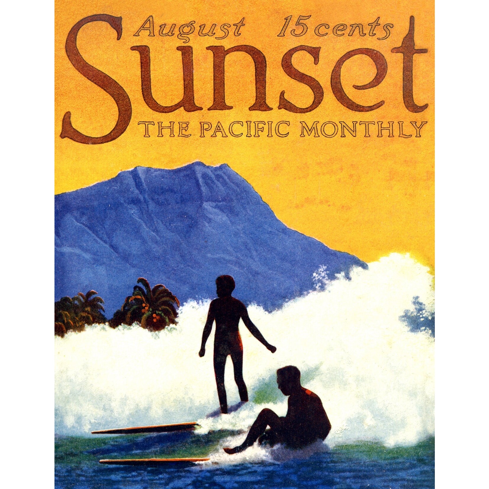 New York Puzzle Co Sunset: Aloha Land Mini 100pc