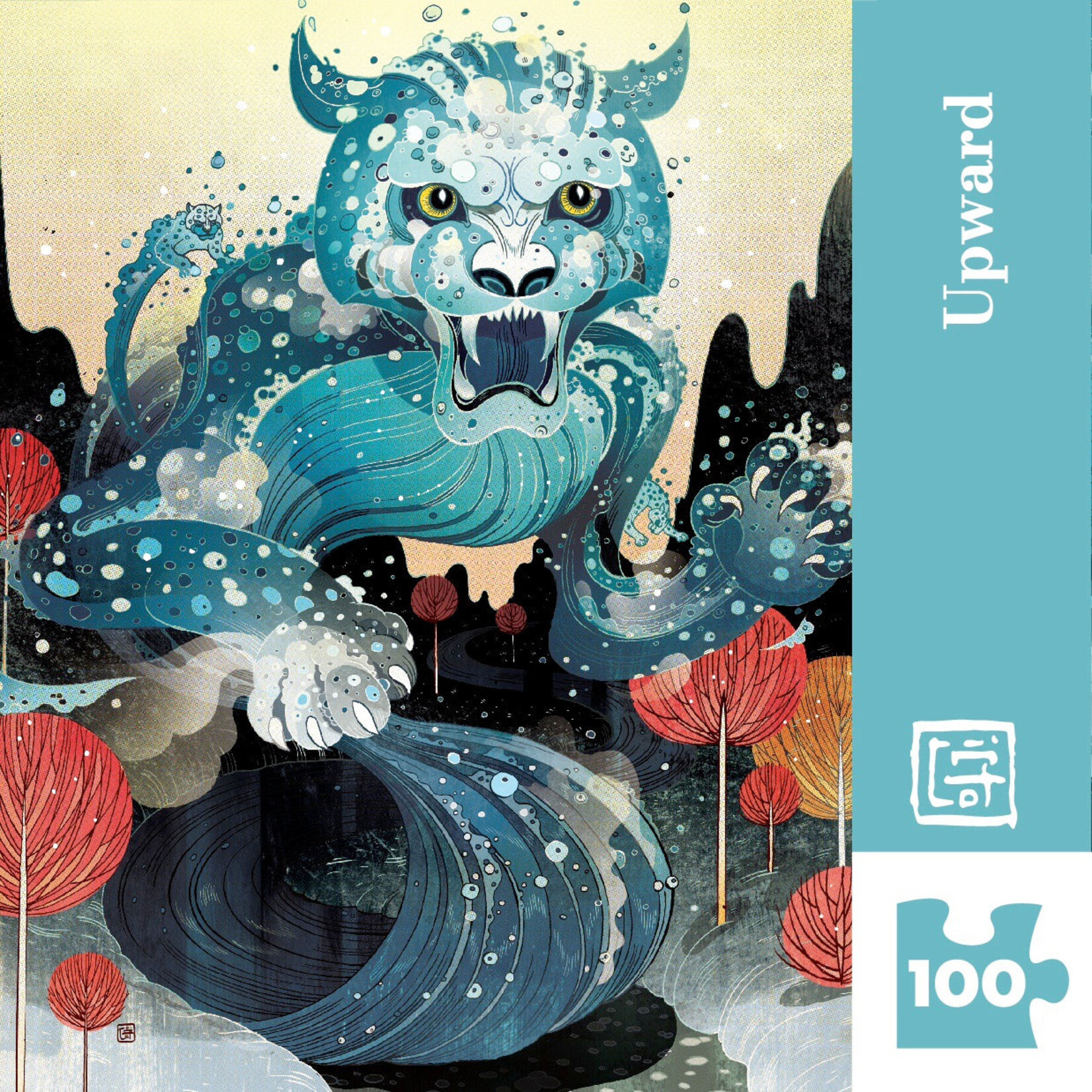 New York Puzzle Co Victo Ngai: Upward Mini 100pc