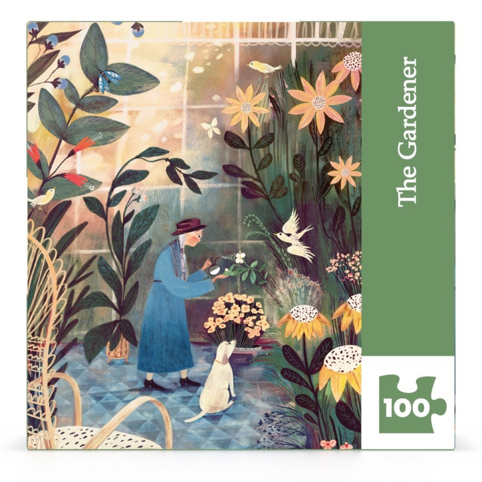 New York Puzzle Co Adelina Lirius: The Gardener Mini 100pc