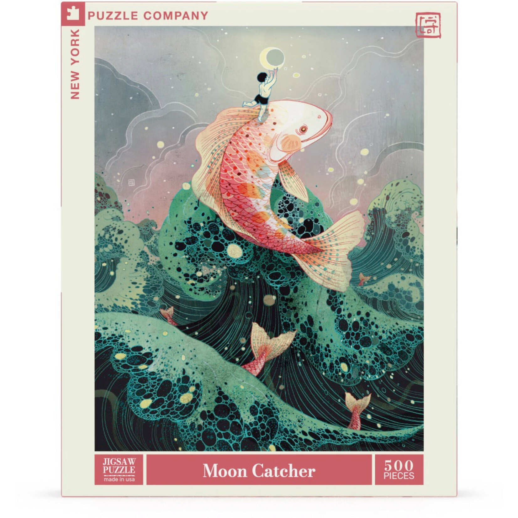 New York Puzzle Co Victo Ngai: Moon Catcher 500pc