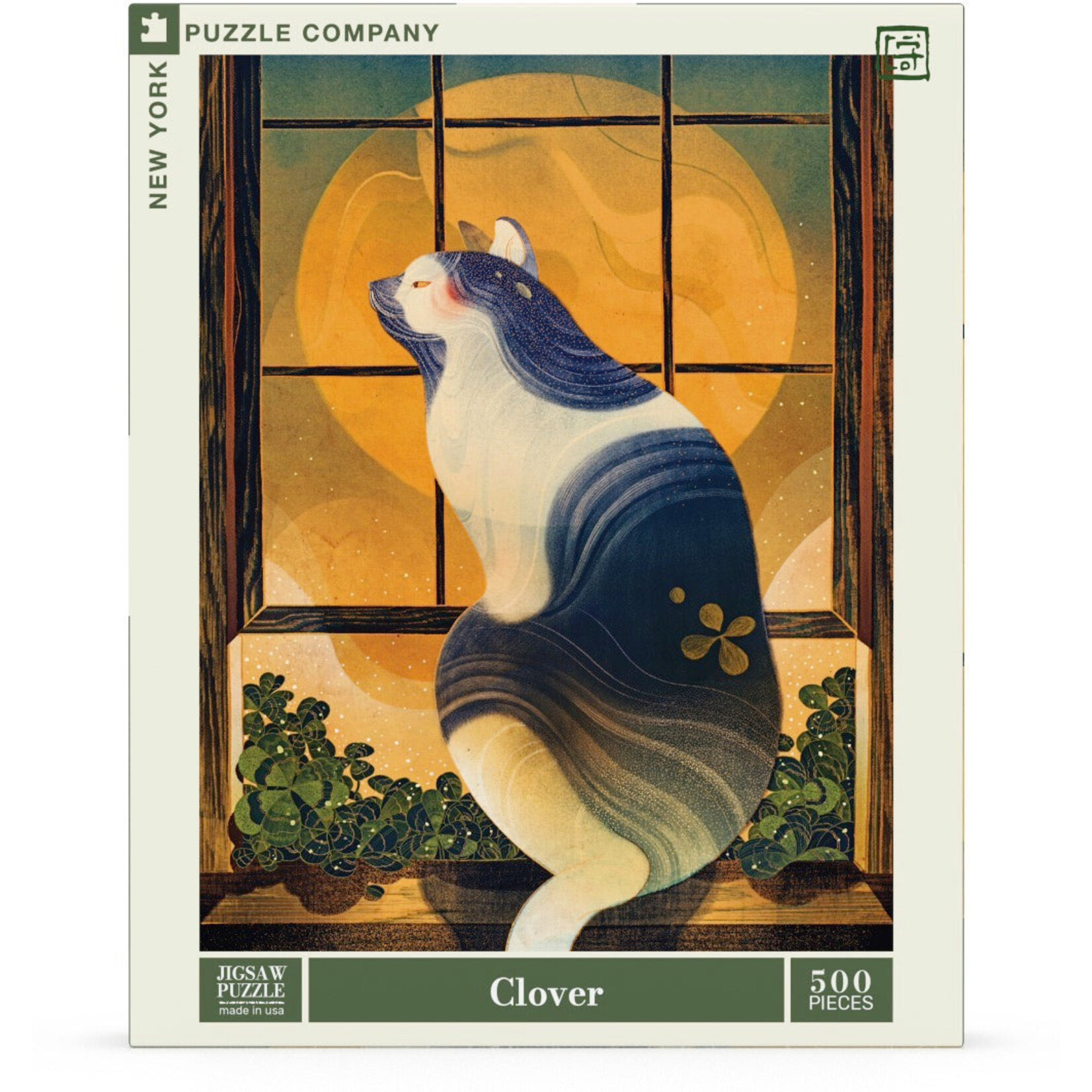 New York Puzzle Co Victo Ngai: Clover 500pc