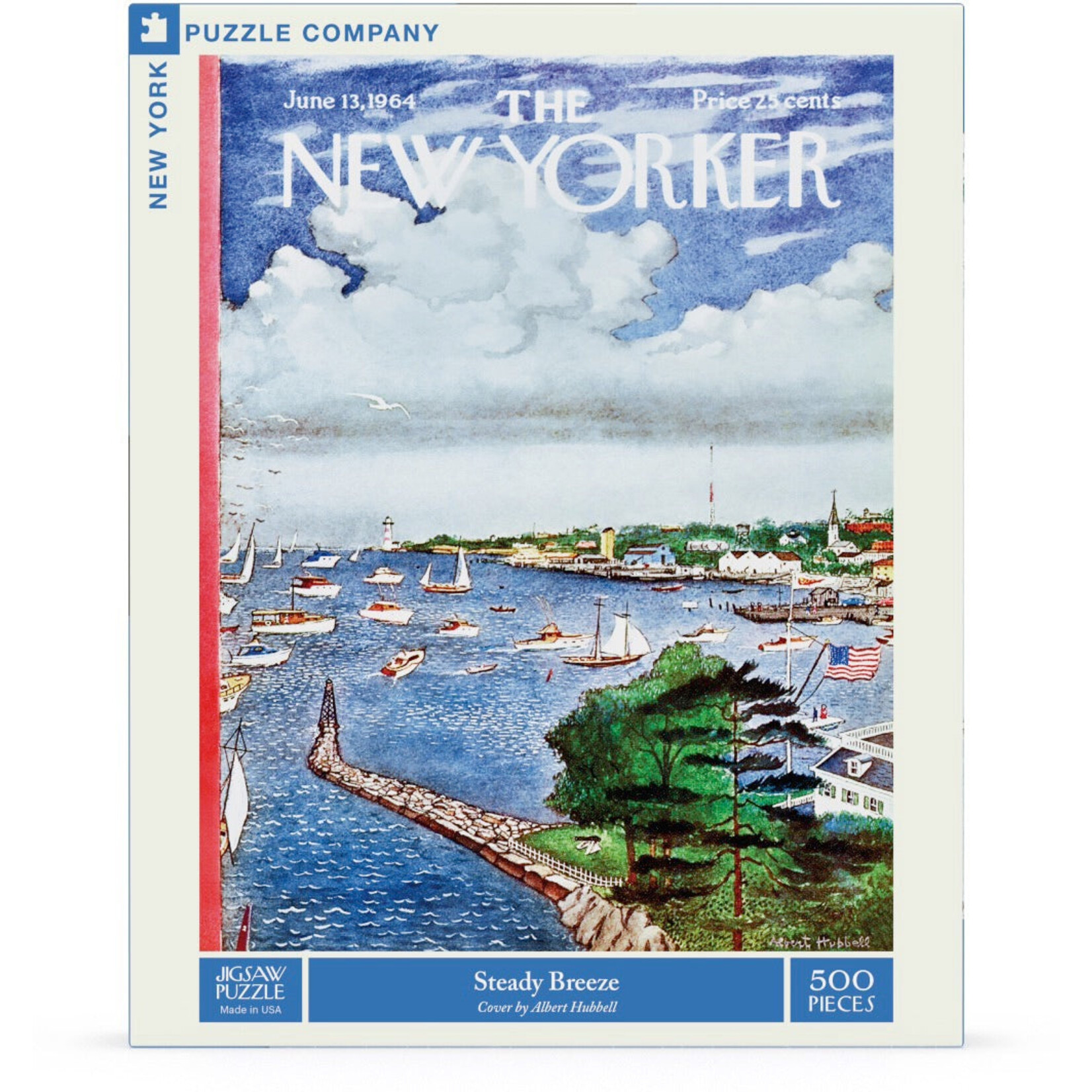 New York Puzzle Co NY: Steady Breeze 500pc