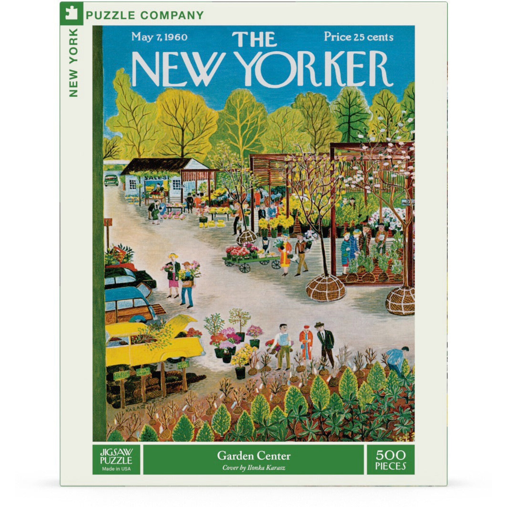 New York Puzzle Co NY: Garden Center 500pc