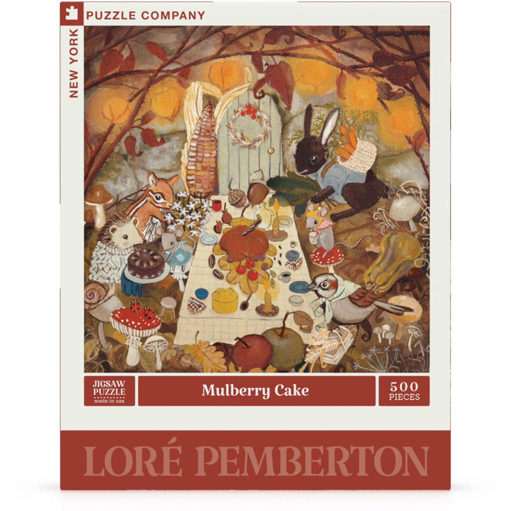 New York Puzzle Co Loré Pemberton: Mulberry Cake 500pc