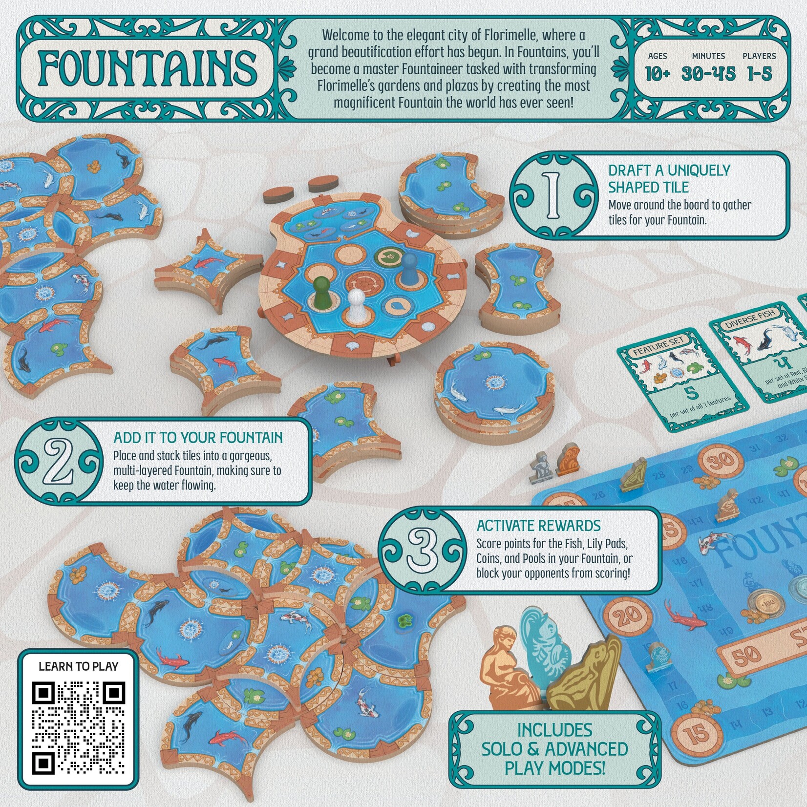 USAOPOLY Fountains