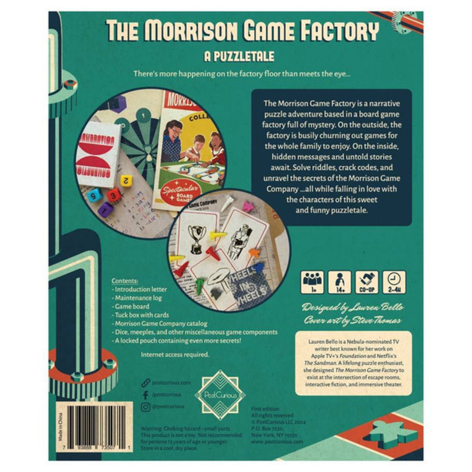 PostCurious The Morrison Game Factory