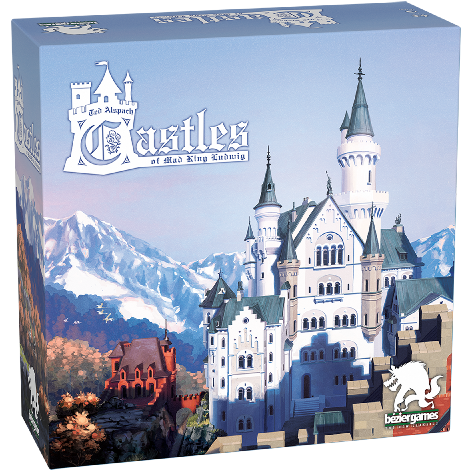 Bezier Games Castles of Mad King Ludwig 2nd Ed