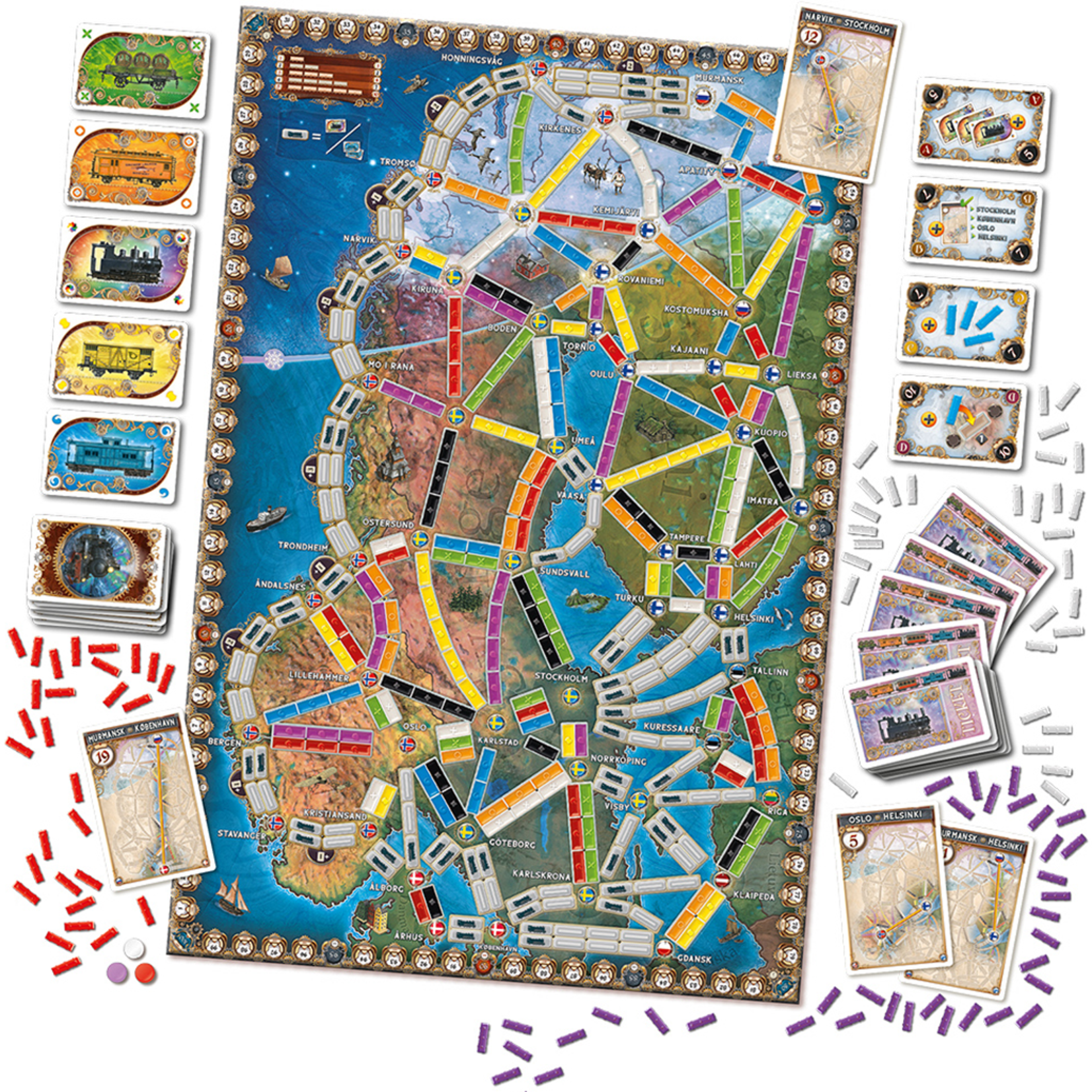 Days of Wonder Ticket to Ride: Northern Lights