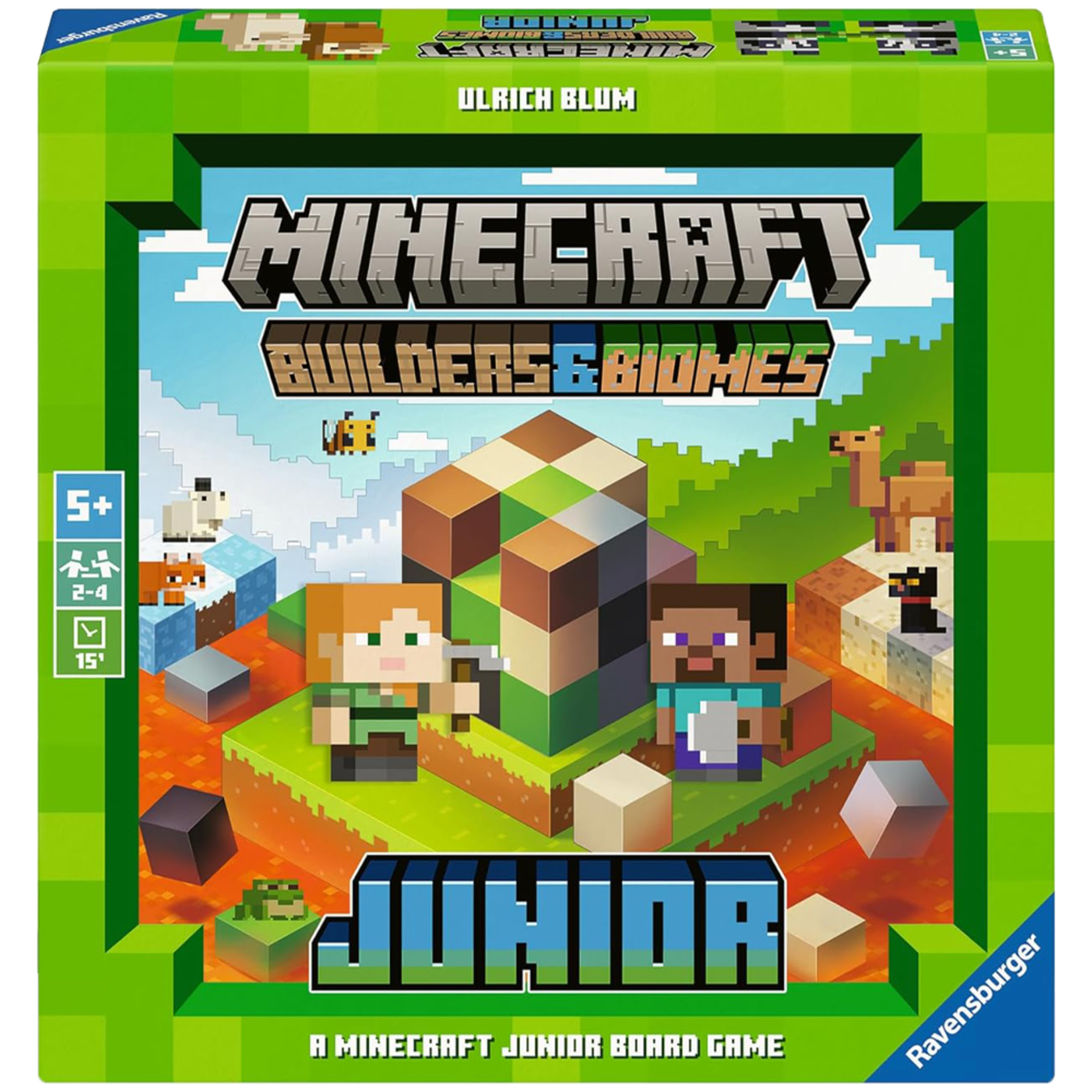 Ravensburger Minecraft: Builders & Biomes Junior