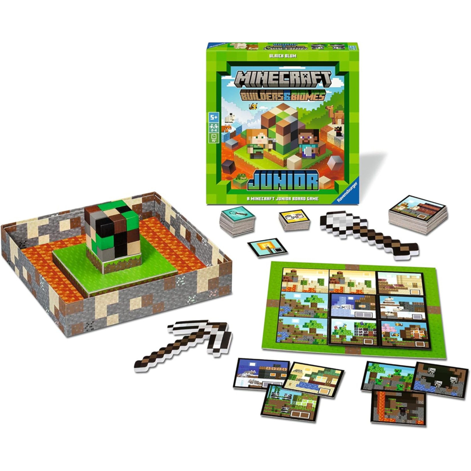 Ravensburger Minecraft: Builders & Biomes Junior