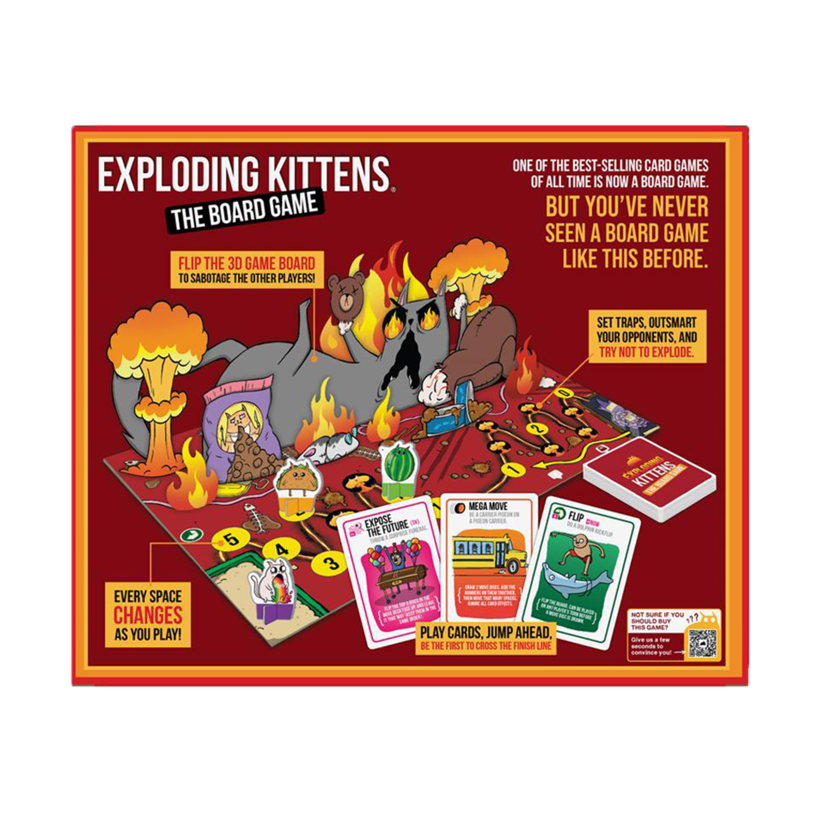 Exploding Kittens Exploding Kittens: The Board Game