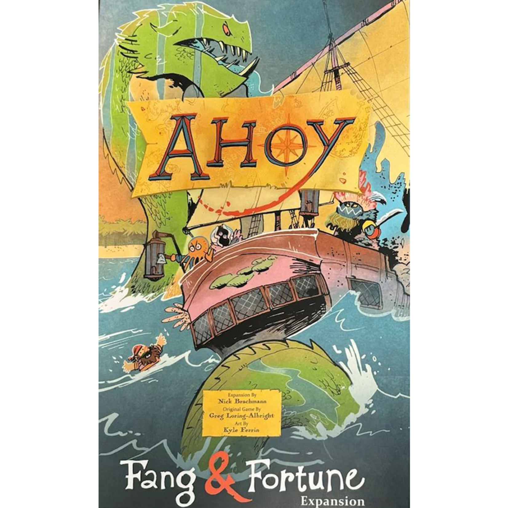 Leder Games Ahoy! Fang & Fortune Exp