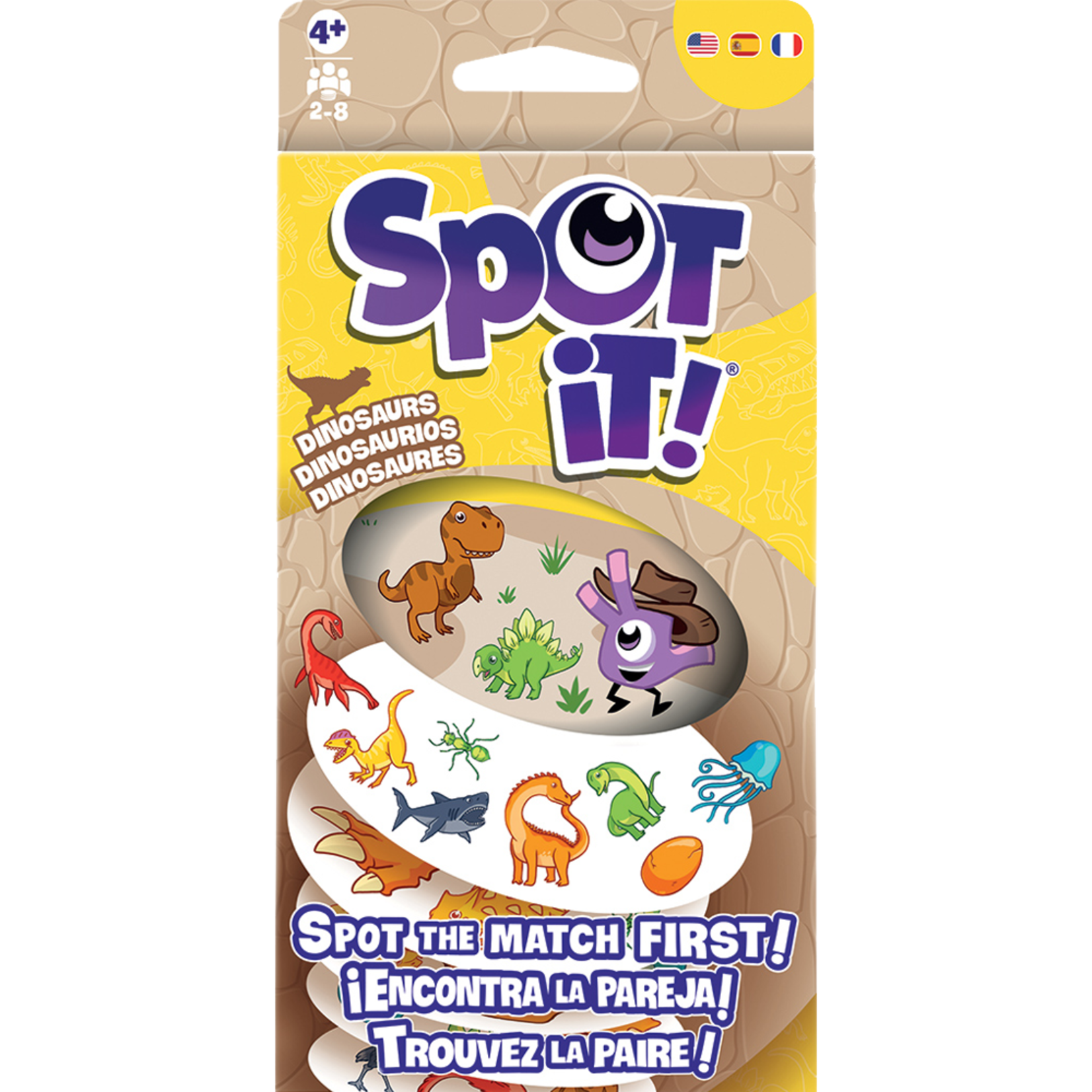 Zygomatic Spot It! Dinosaurs - Eco Tin