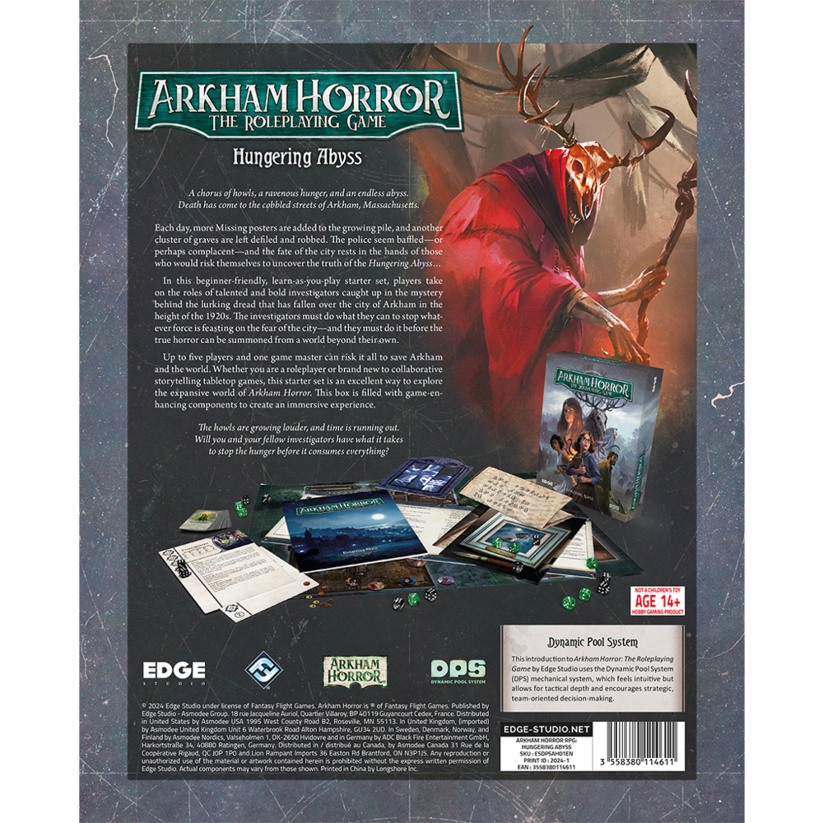 Fantasy Flight Games RPG: Arkham Horror Starter Set - Hungering Abyss