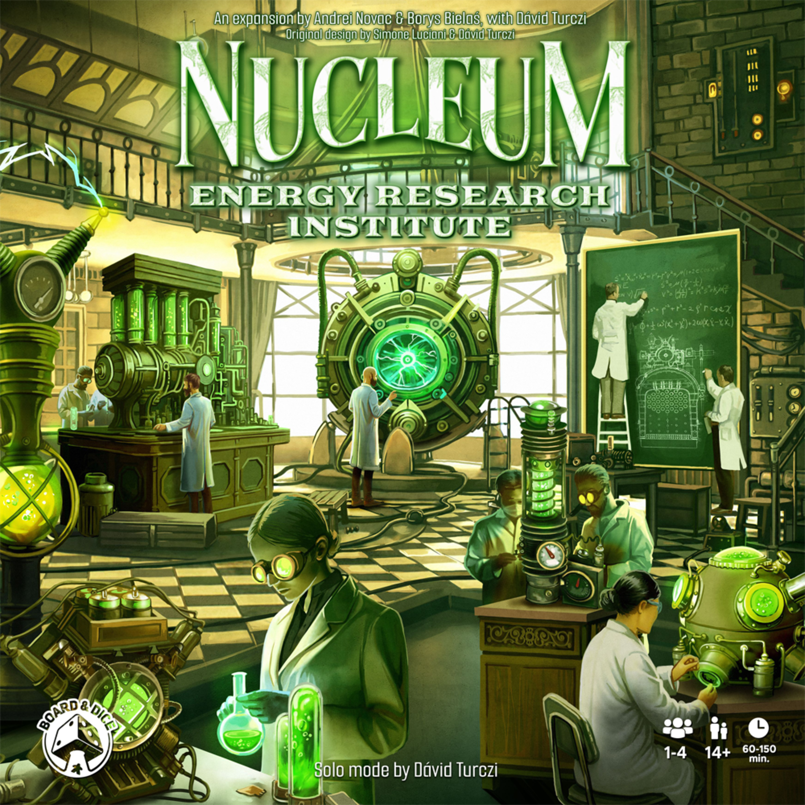 Board & Dice Nucleum: Energy Research Institute Exp *PREORDER*