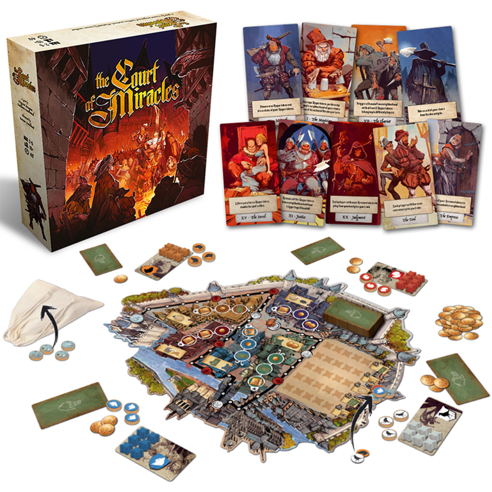 Lucky Duck Games The Court of Miracles