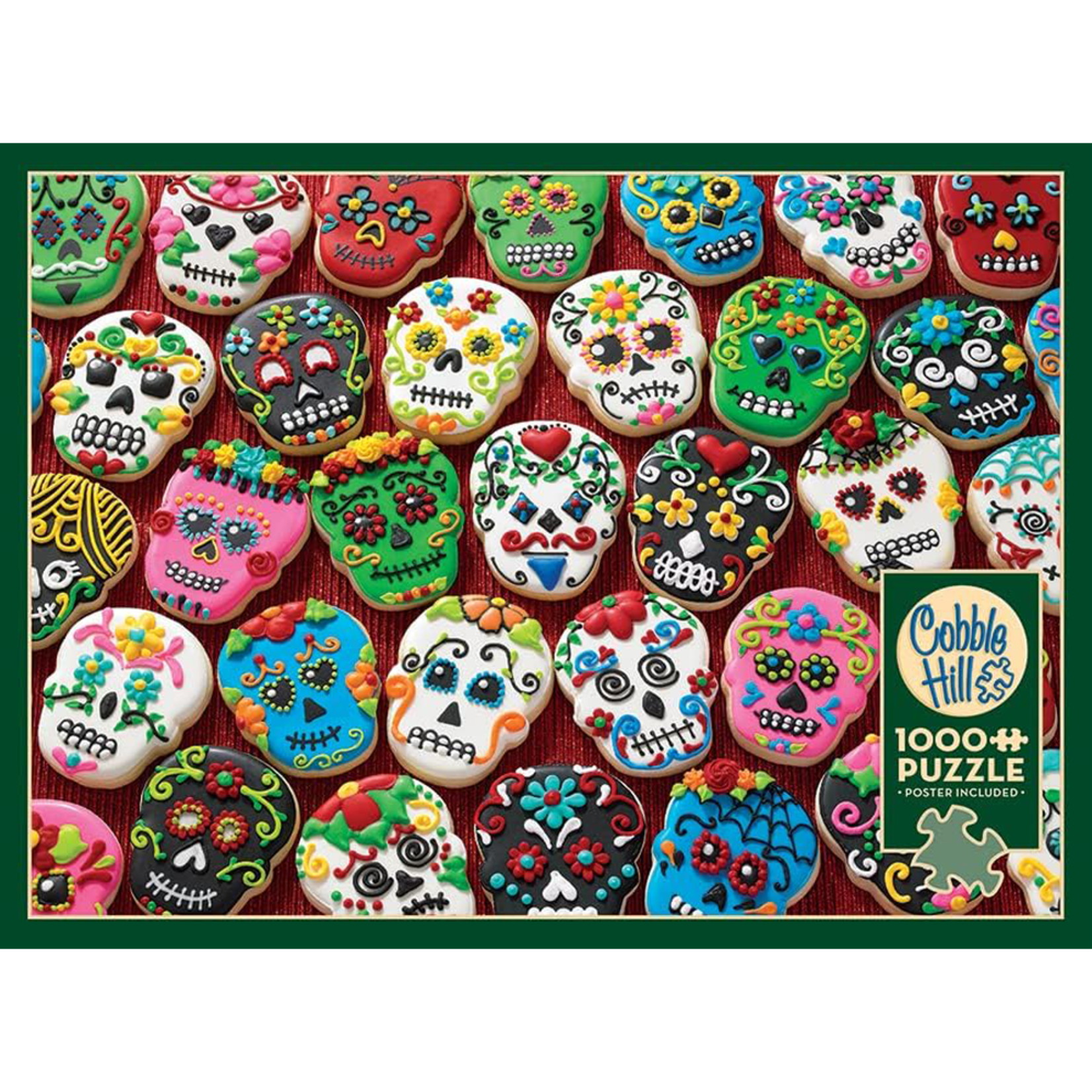 Cobble Hill Puzzles Sugar Skull Cookies 1000pc