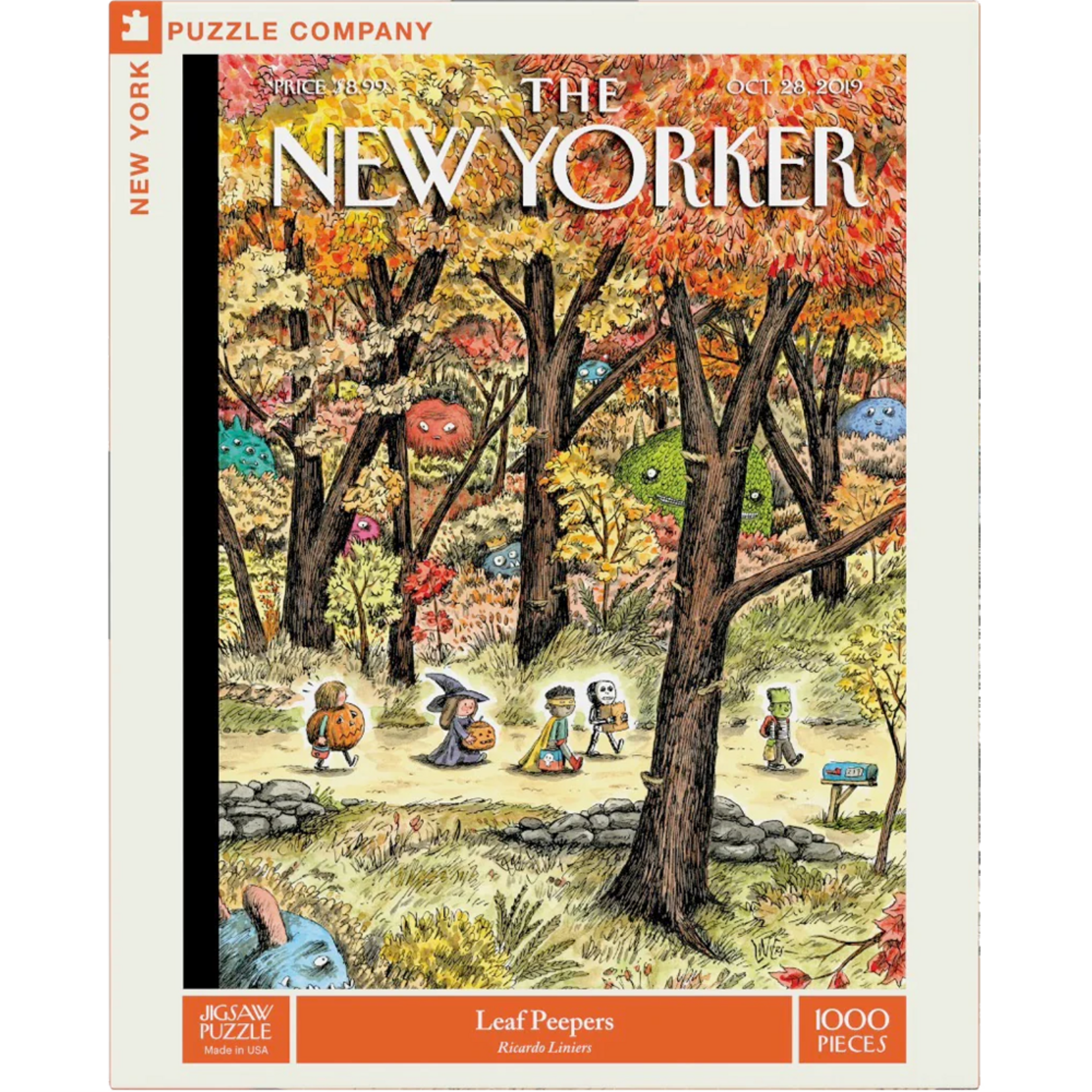 New York Puzzle Co NY: Leaf Peepers 1000pc