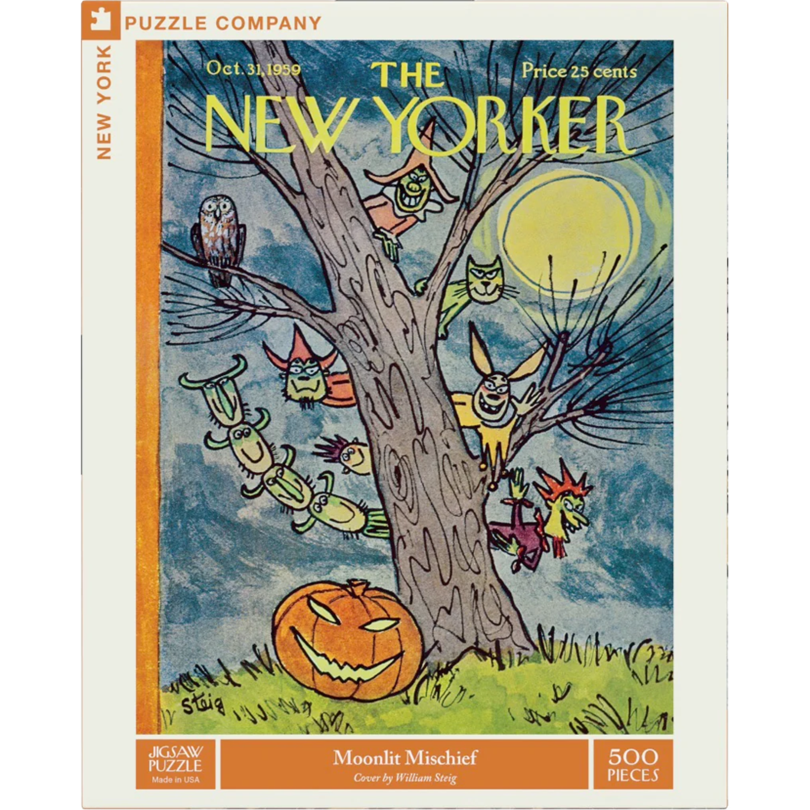New York Puzzle Co NY: Moonlit Mischief 500pc
