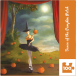 New York Puzzle Co Janet Hill: Dance of the Pumpkin Patch Mini 100pc
