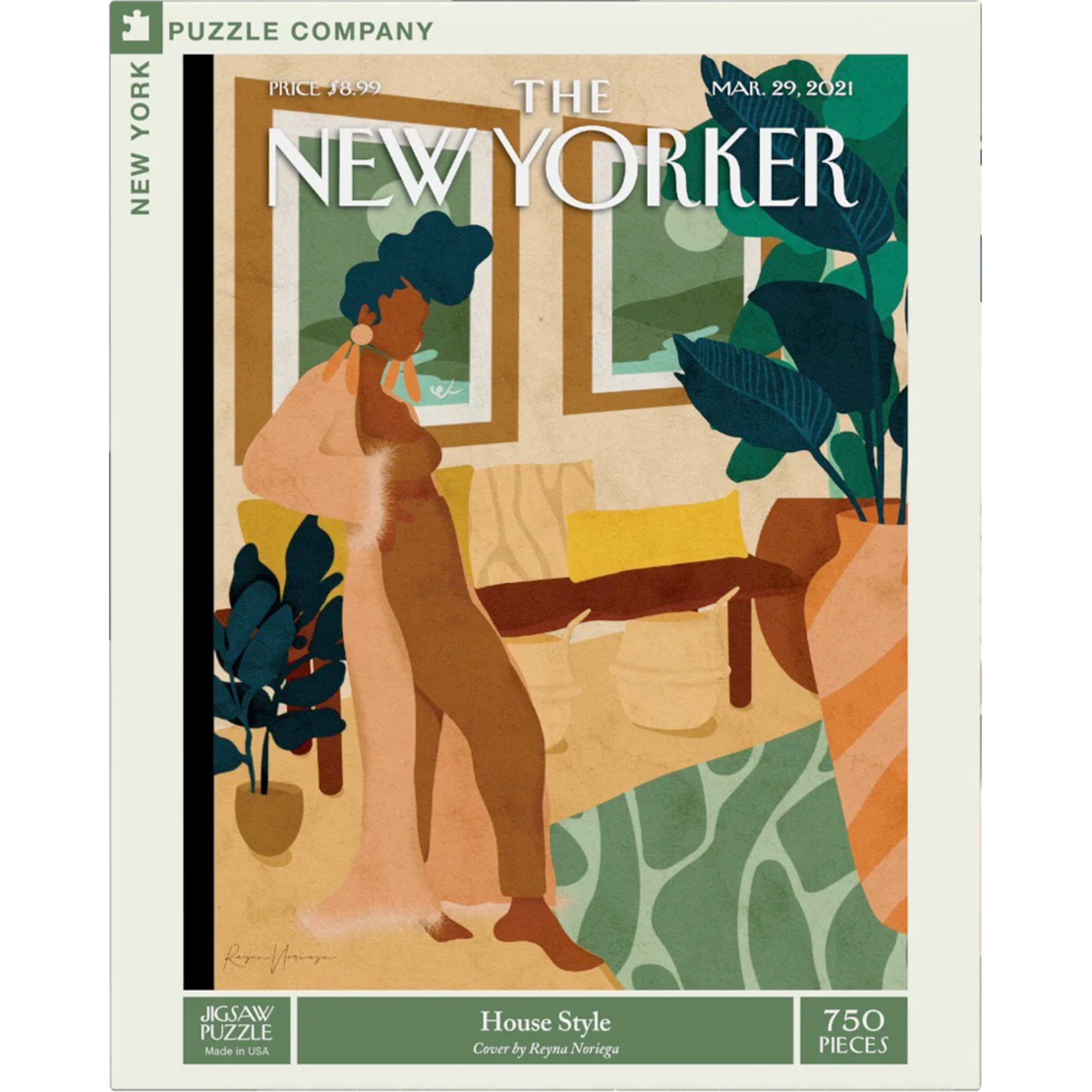 New York Puzzle Co NY: House Style 750pc