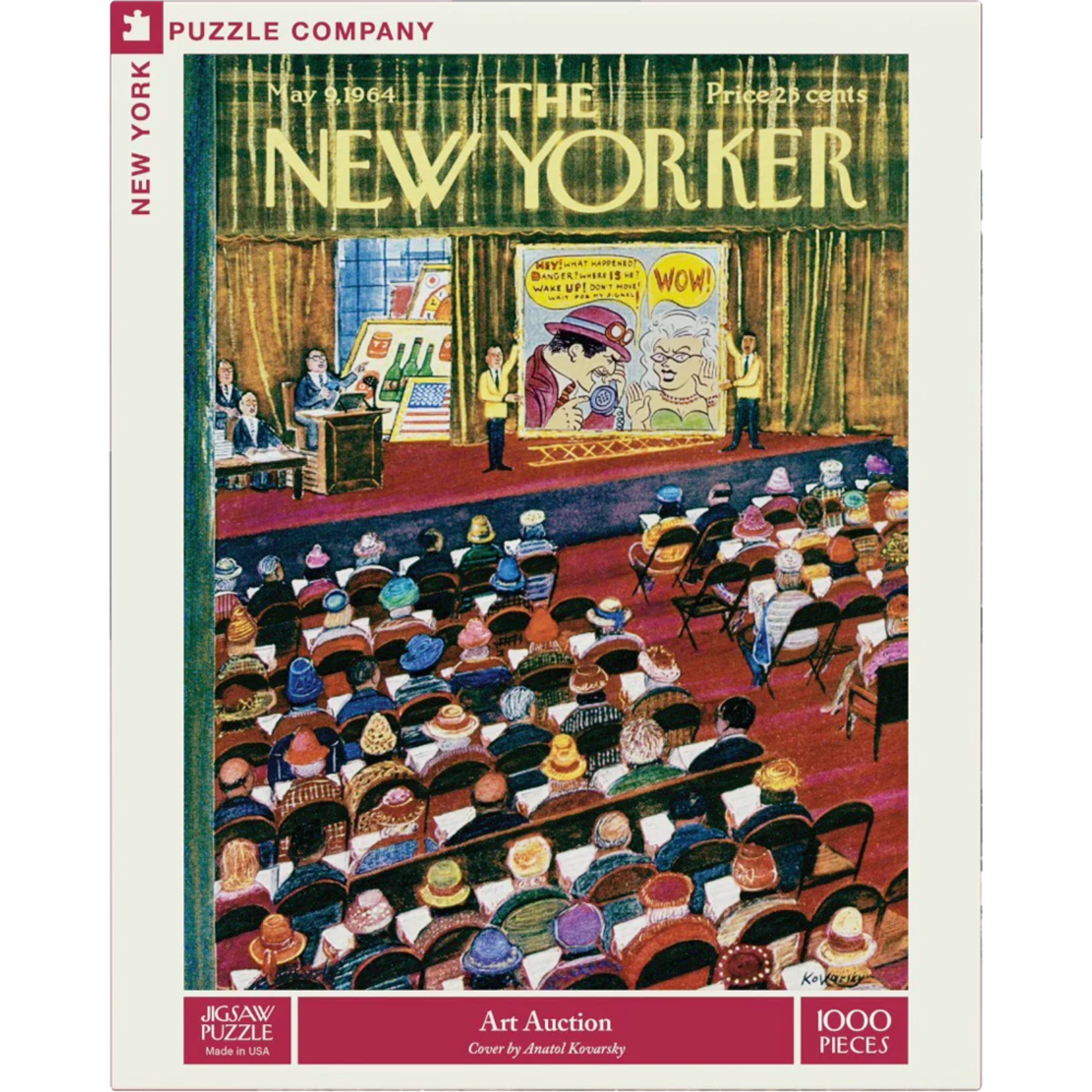 New York Puzzle Co NY: Art Auction 1000pc