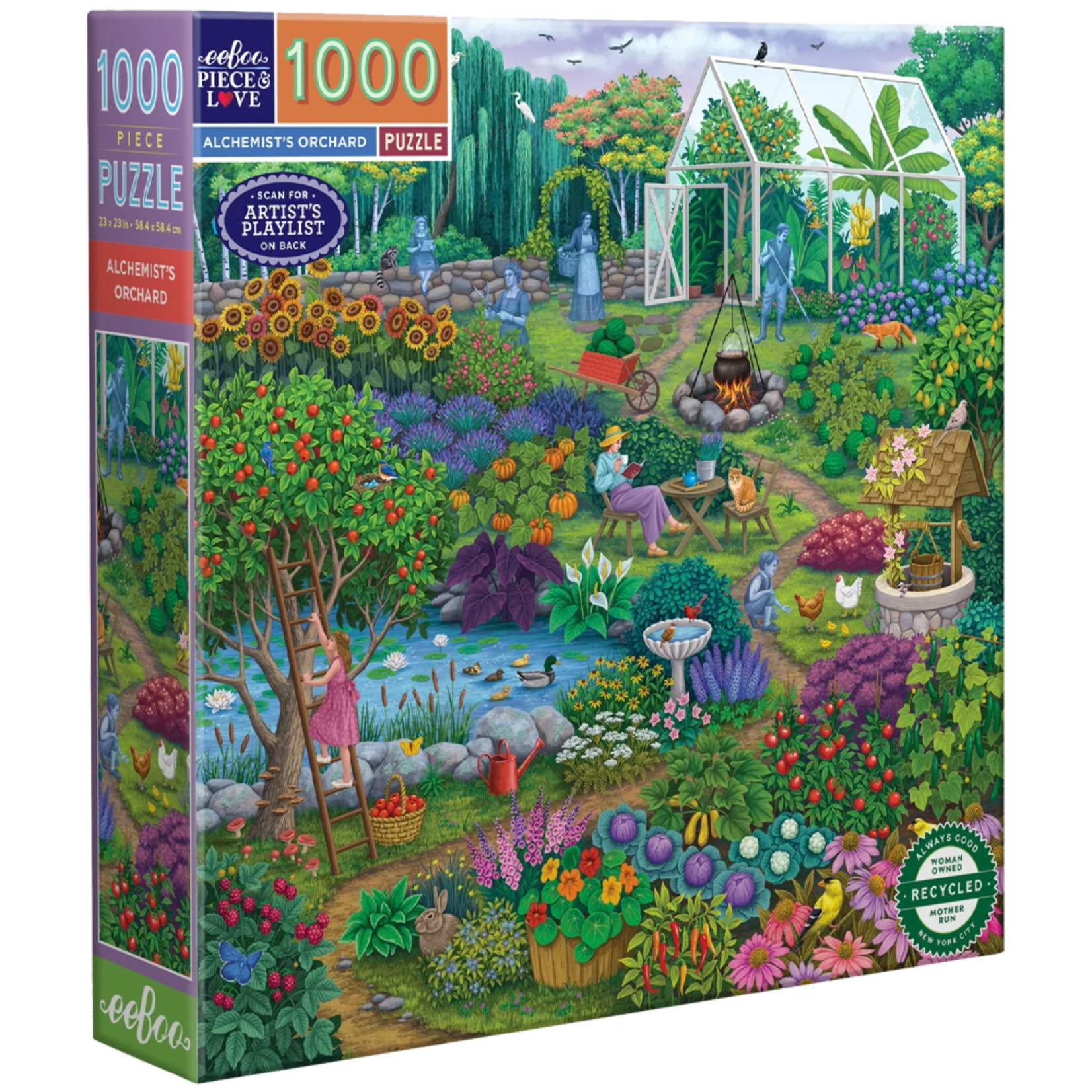 eeBoo Alchemist's Orchard 1000pc