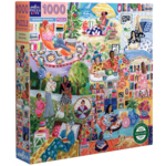 eeBoo Women Reading 1000pc