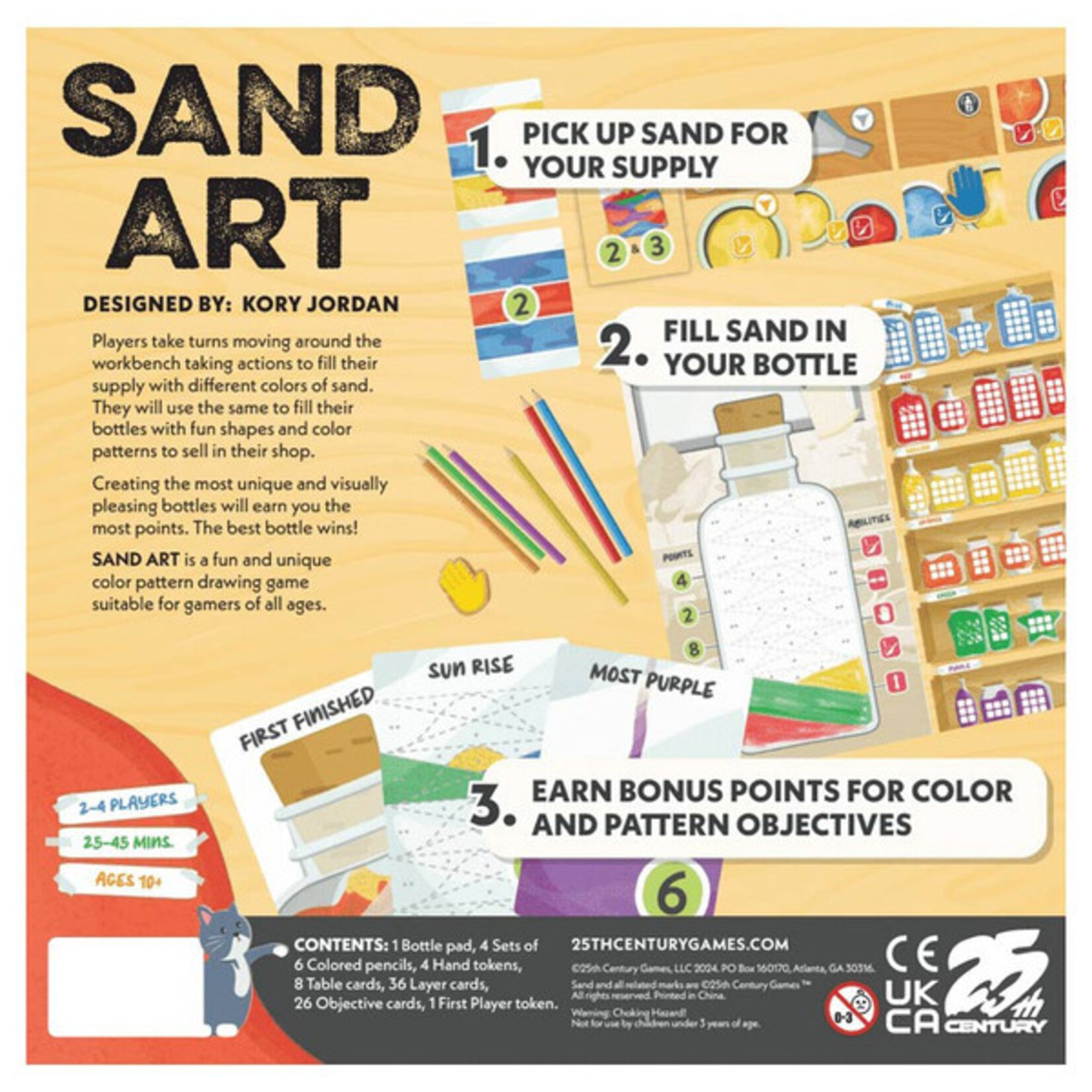 25th Century Games Sand Art