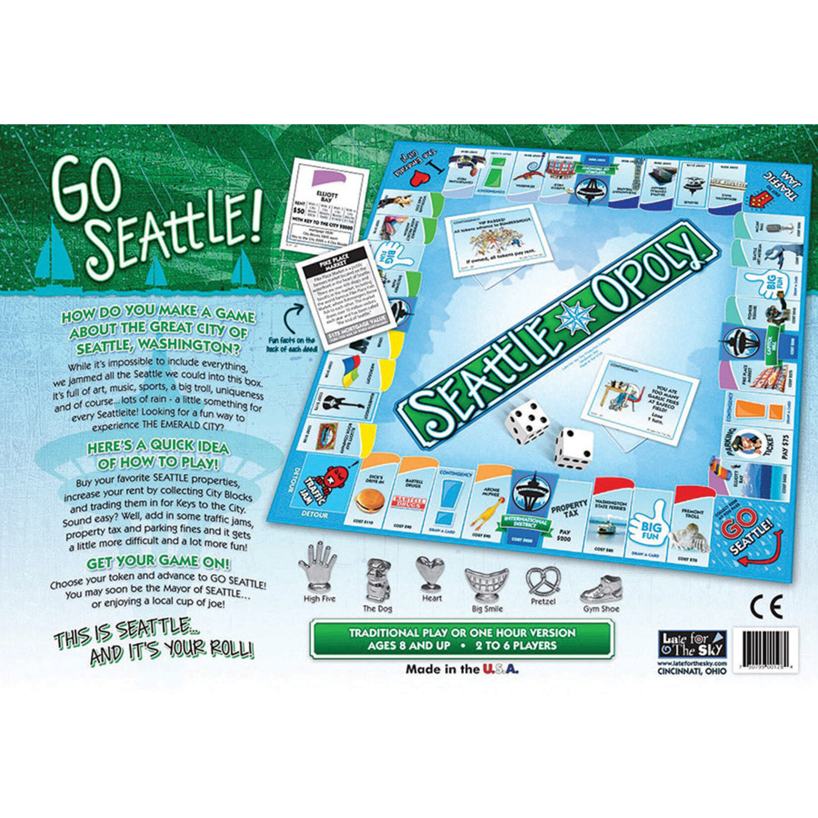 Seattle-Opoly (Monopoly)