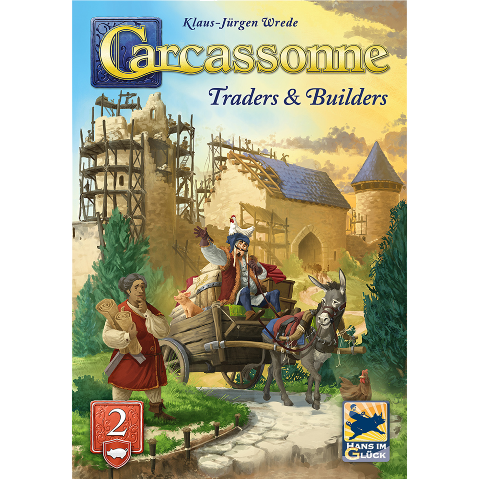 Hans im Glück Carcassonne Exp 2: Traders & Builders (V3.1)