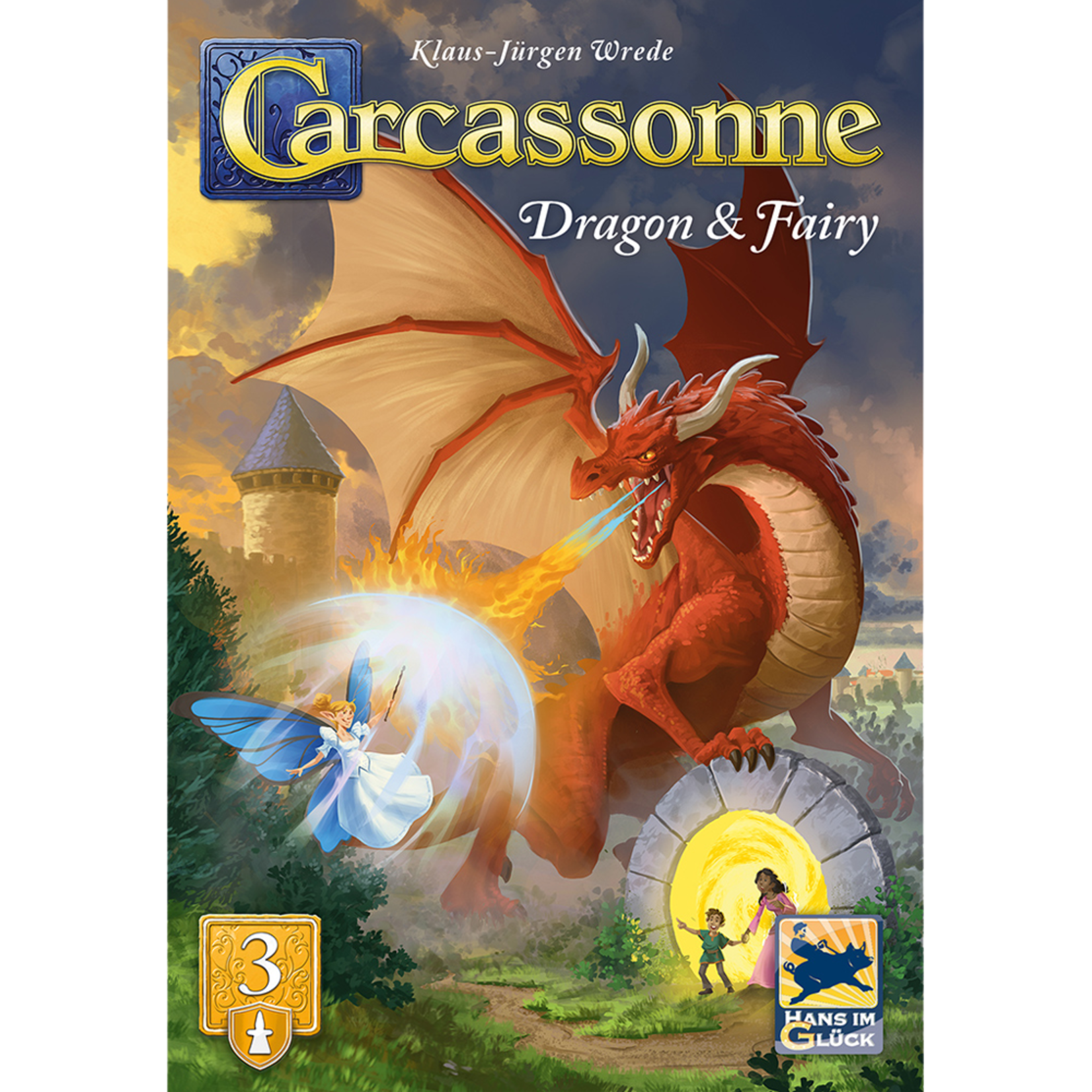Hans im Glück Carcassonne Exp 3: Dragon & Fairy (V3.1)