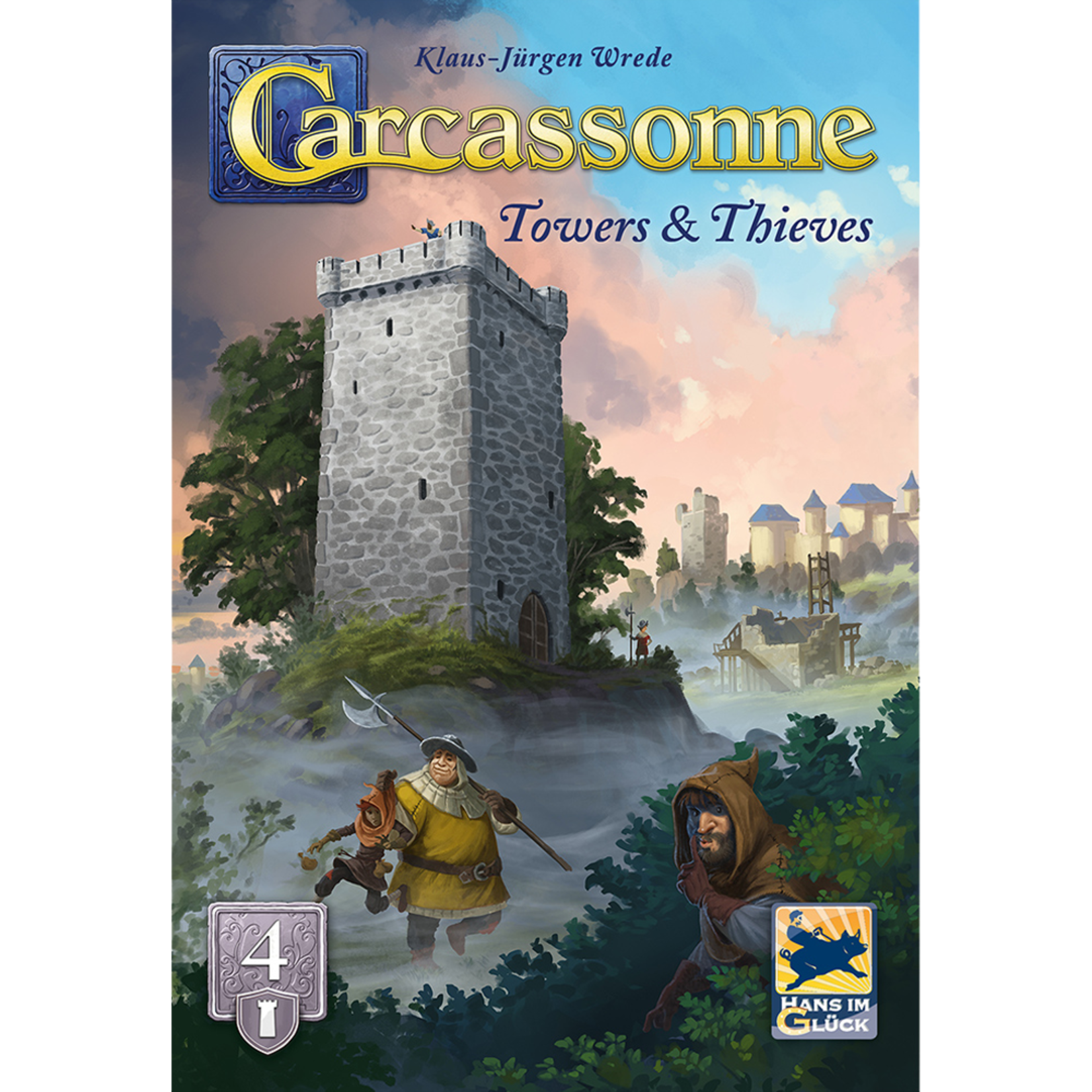 Hans im Glück Carcassonne Exp 4: Towers & Thieves (V3.1)